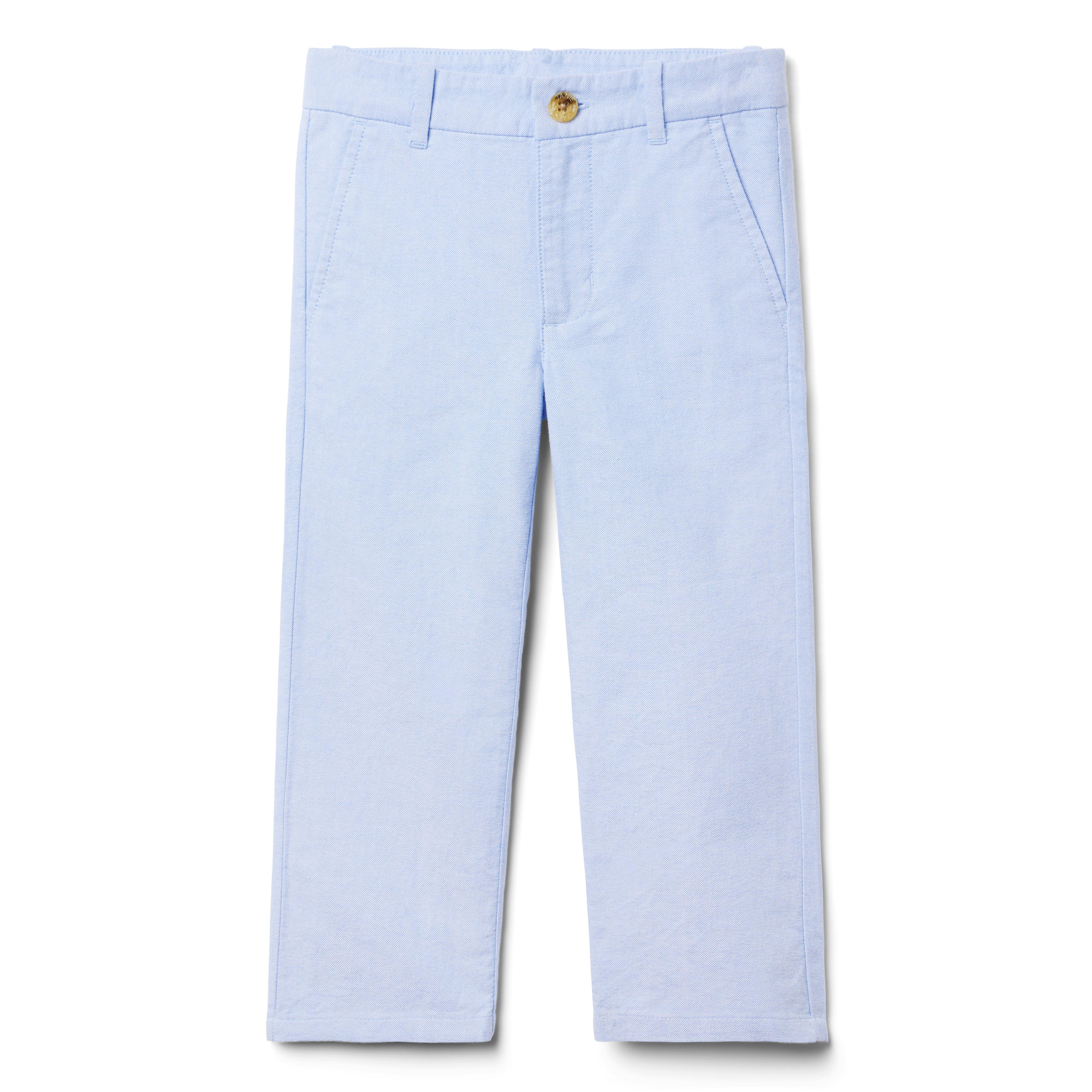 Dusty Blue Jogger Dress Pant - Leonardo 5th Avenue