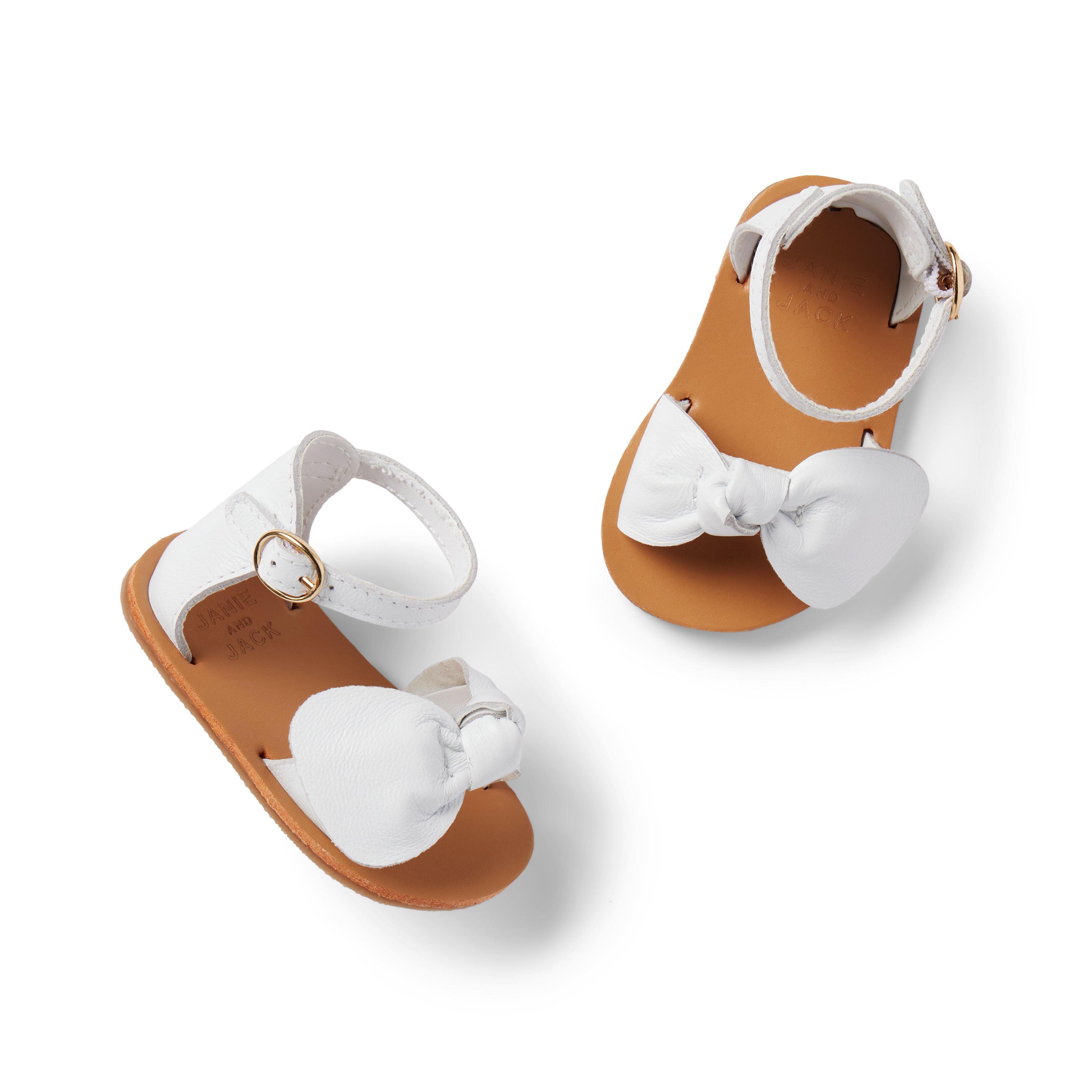 Baby Leather Bow Sandal image number 0