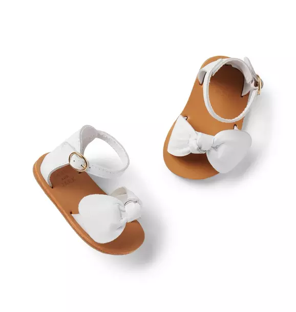Baby Leather Bow Sandal image number 0