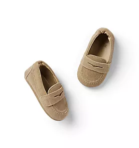 Baby Suede Penny Loafer