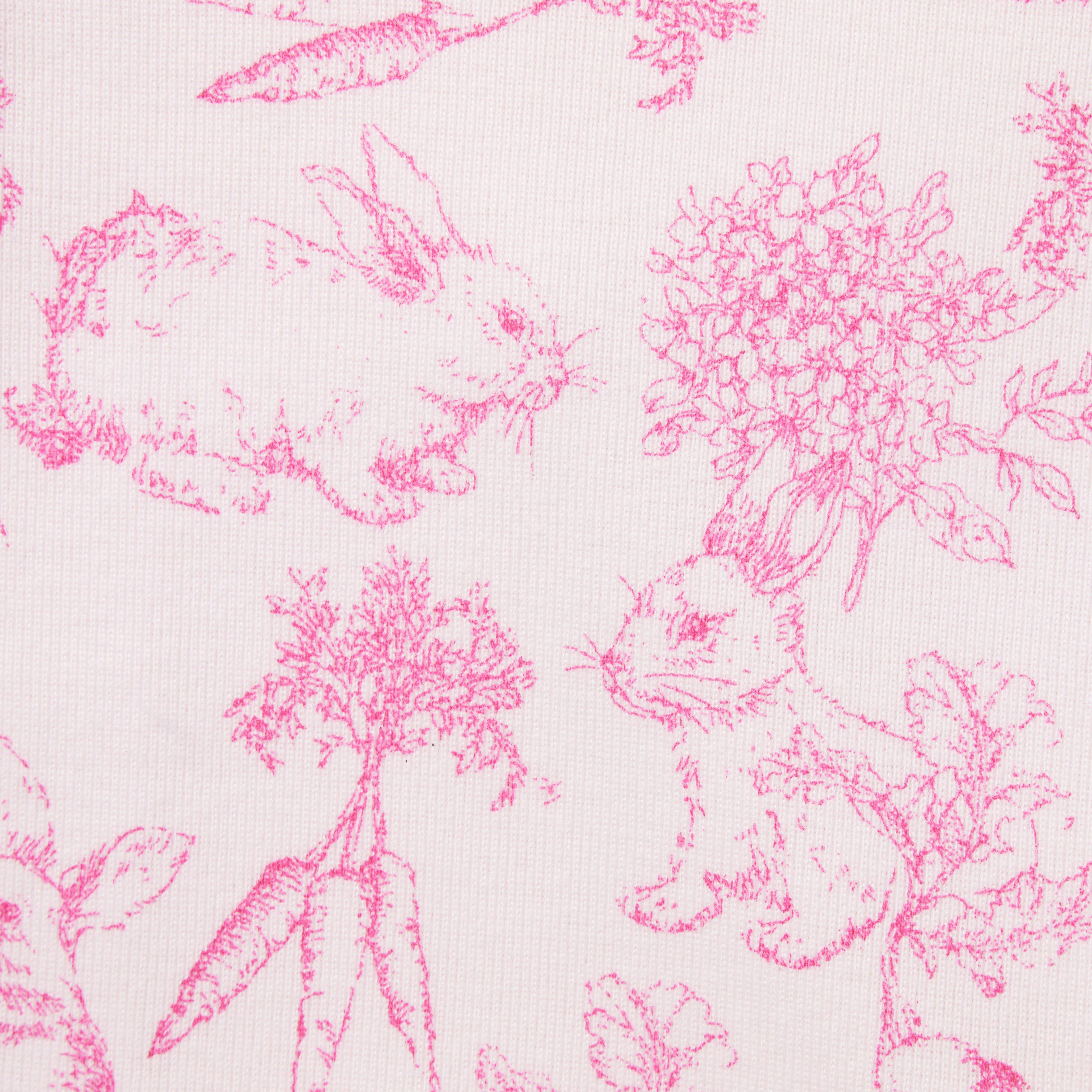 Good Night Pajamas In Bunny Toile image number 1