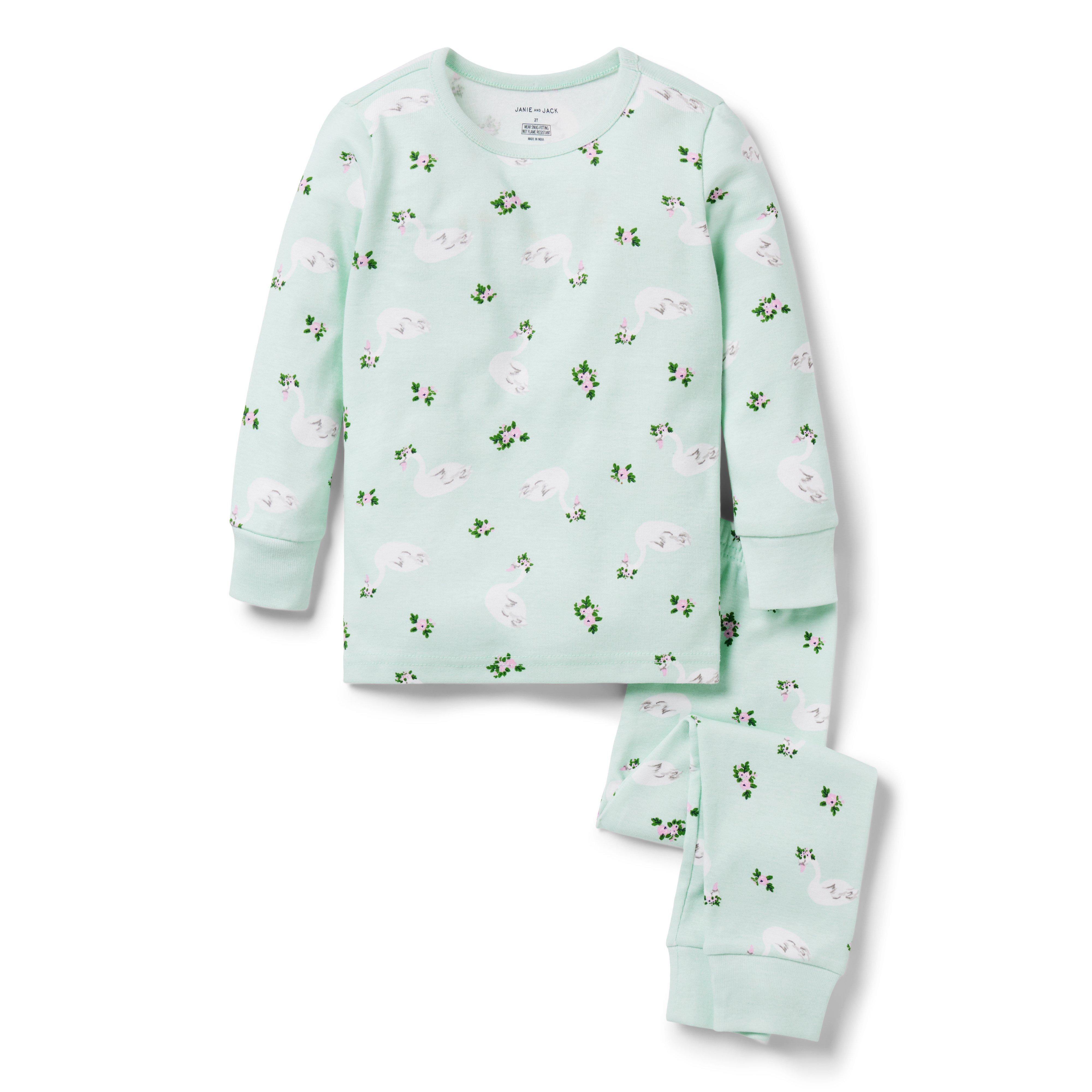 Flower Fields Short Sleeve Pajama - Jack & Gray Kids