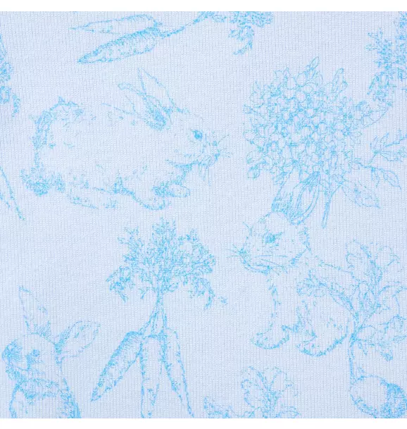 Good Night Pajamas In Bunny Toile image number 1