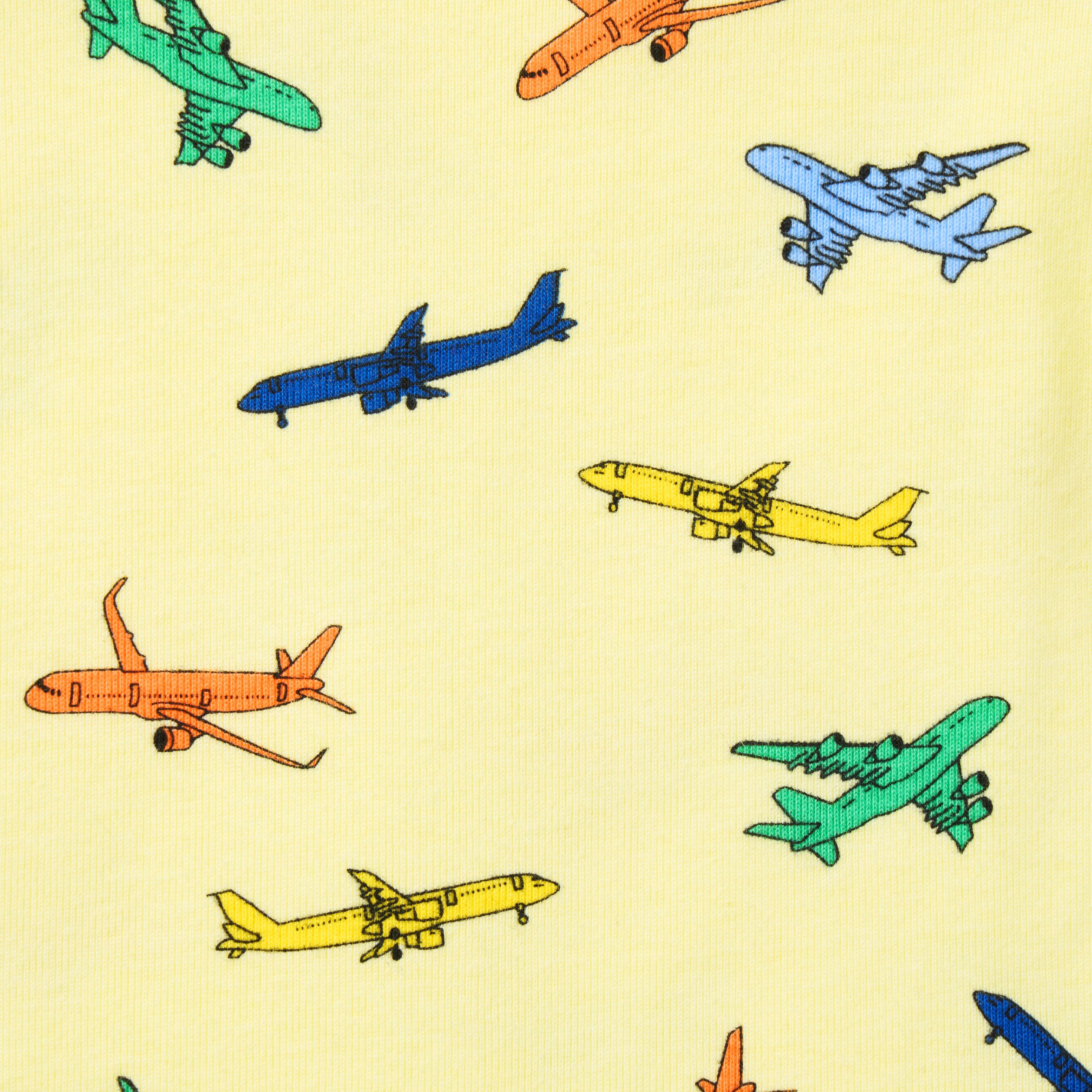 Good Night Short Sleeve Pajama in Airplane Adventure image number 1