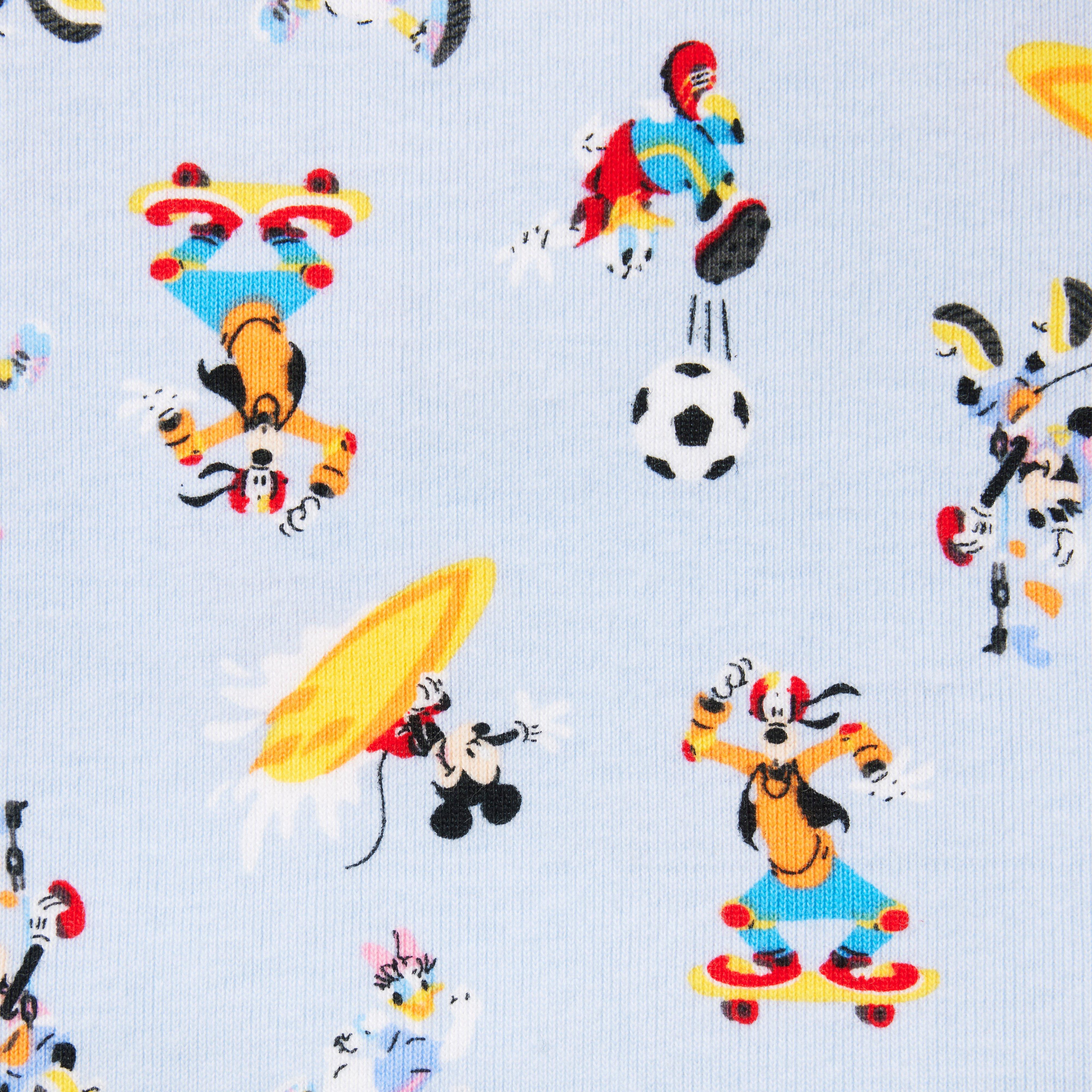 Good Night Pajamas In Disney Mickey Mouse Sport Friends image number 1
