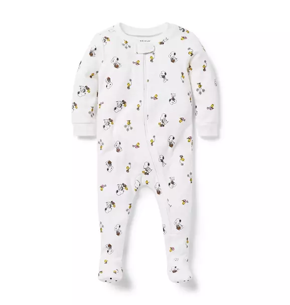 Baby Good Night Footed Pajama In PEANUTS Easter Friends image number 0