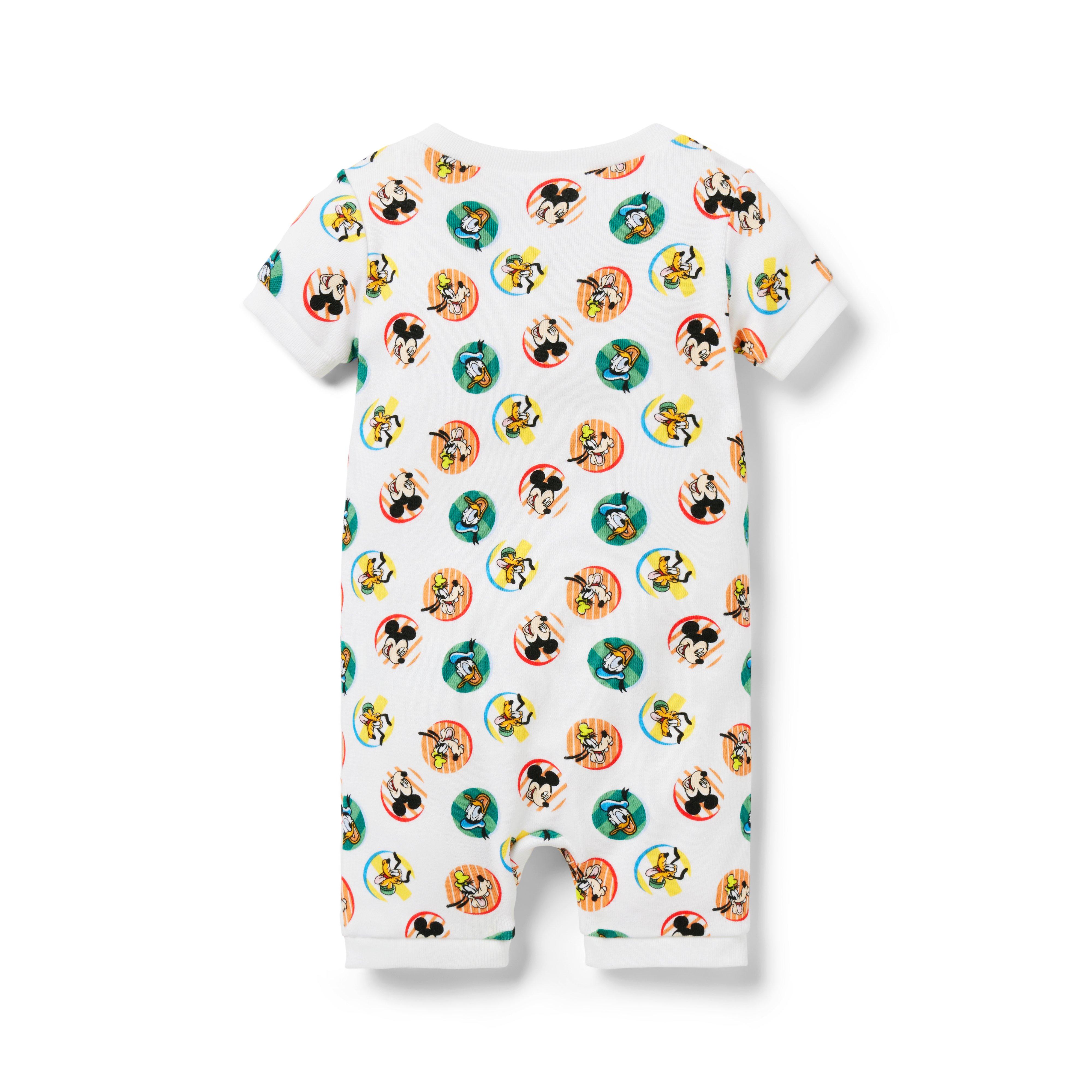 Baby Good Night Short Zip Pajama In Disney Mickey Mouse Friends image number 1