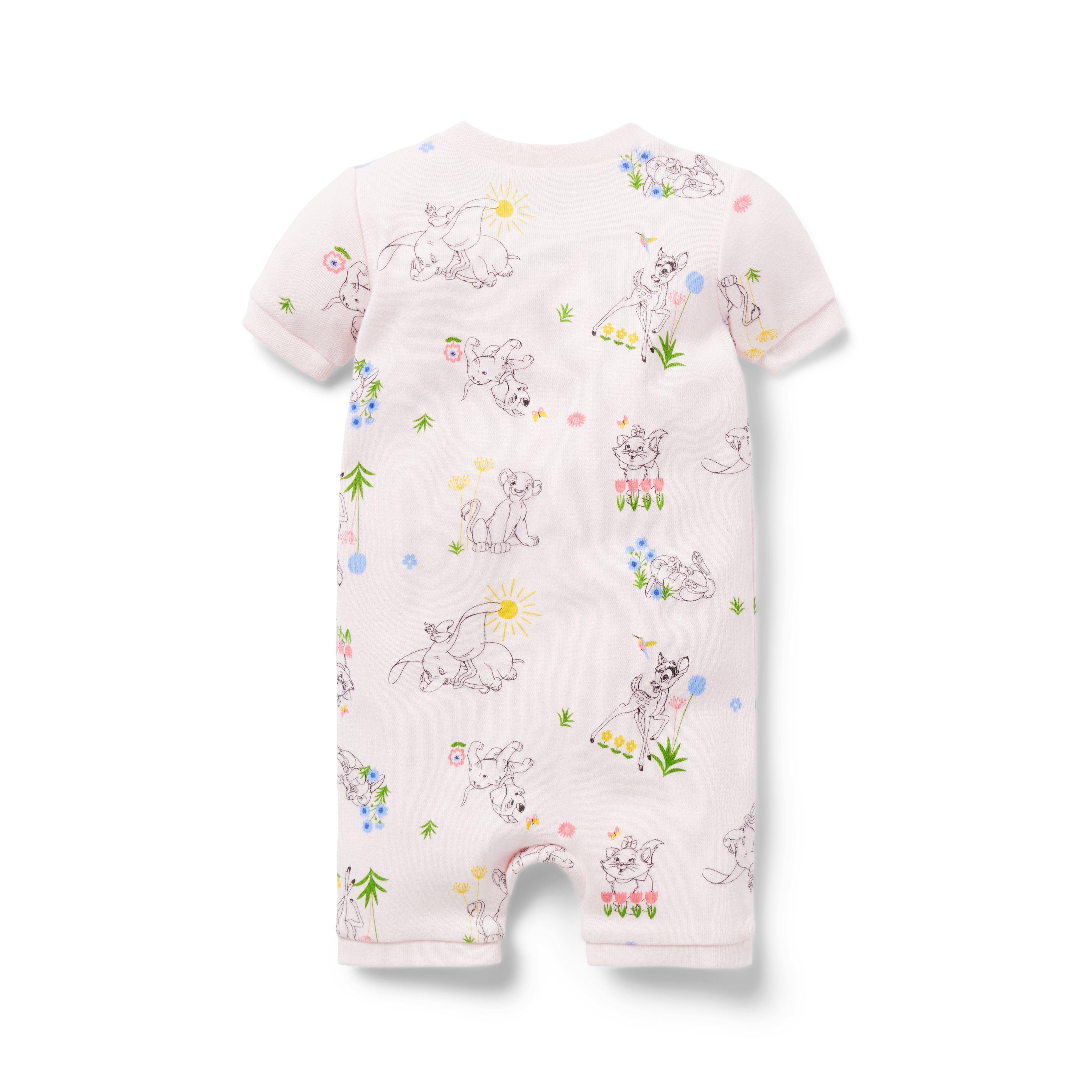 Baby Good Night Short Zip Pajama In Disney Mickey Mouse  image number 1