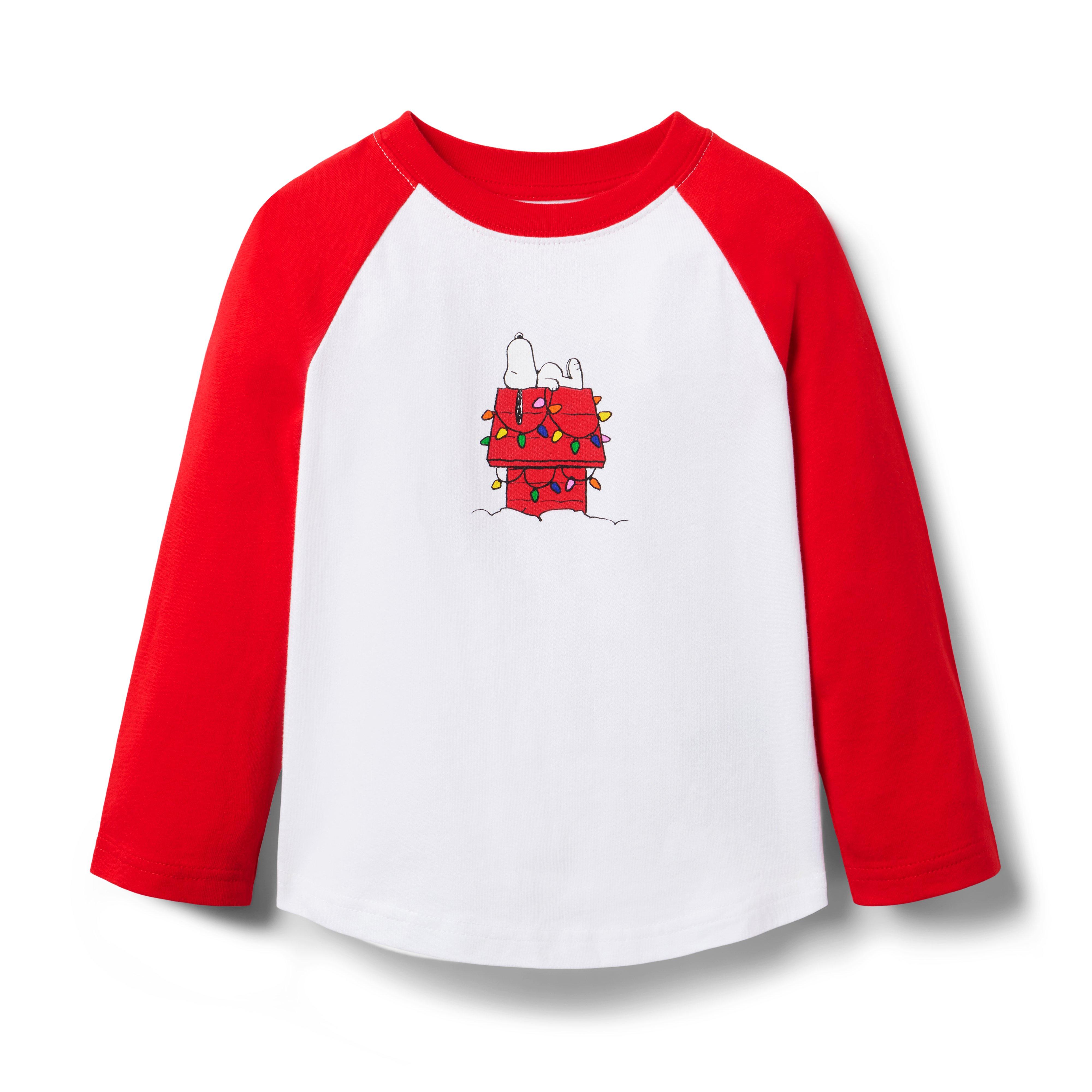 PEANUTS™ Snoopy Holiday Raglan Tee