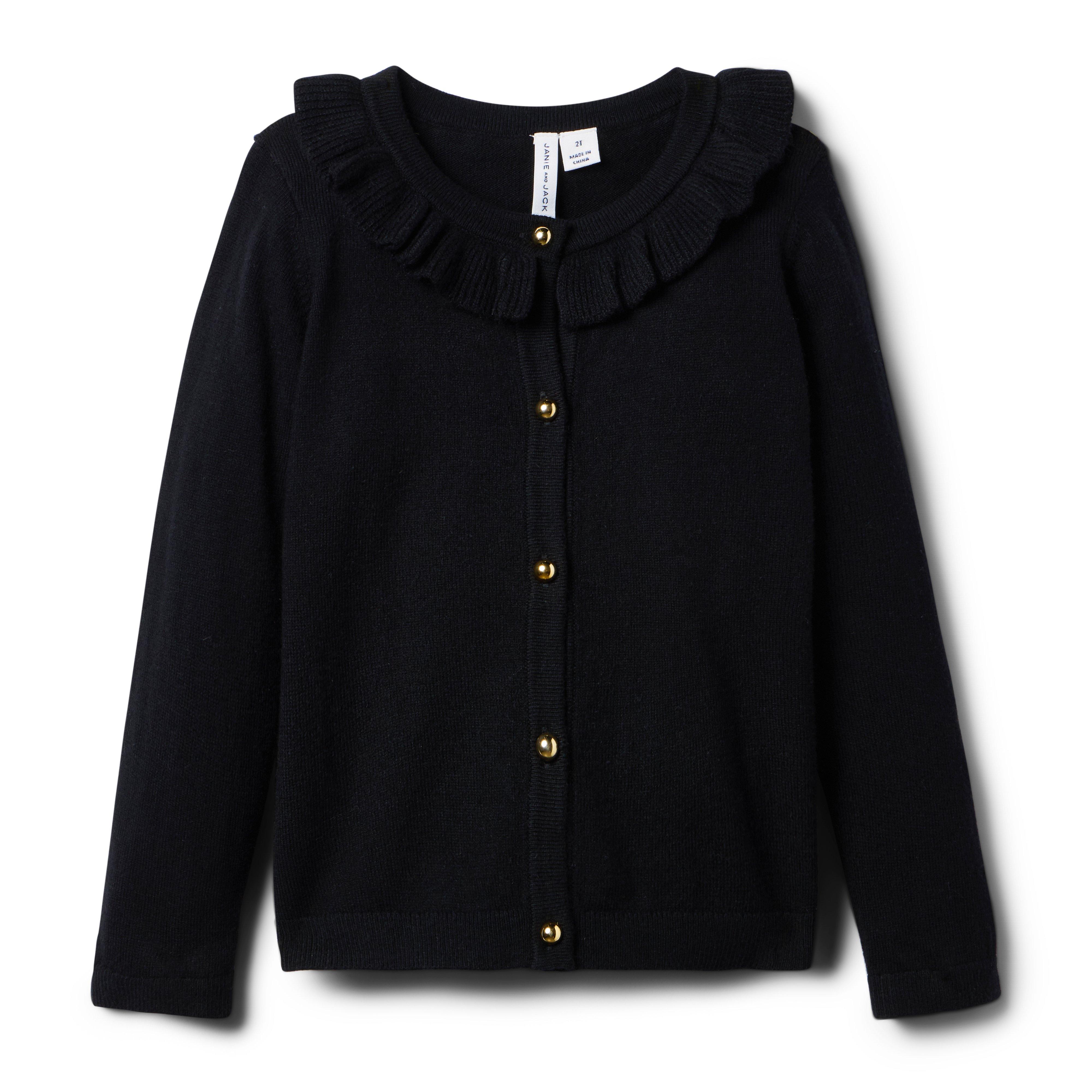 The Ruffle Collar Cardigan