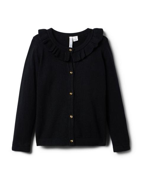 The Ruffle Collar Cardigan