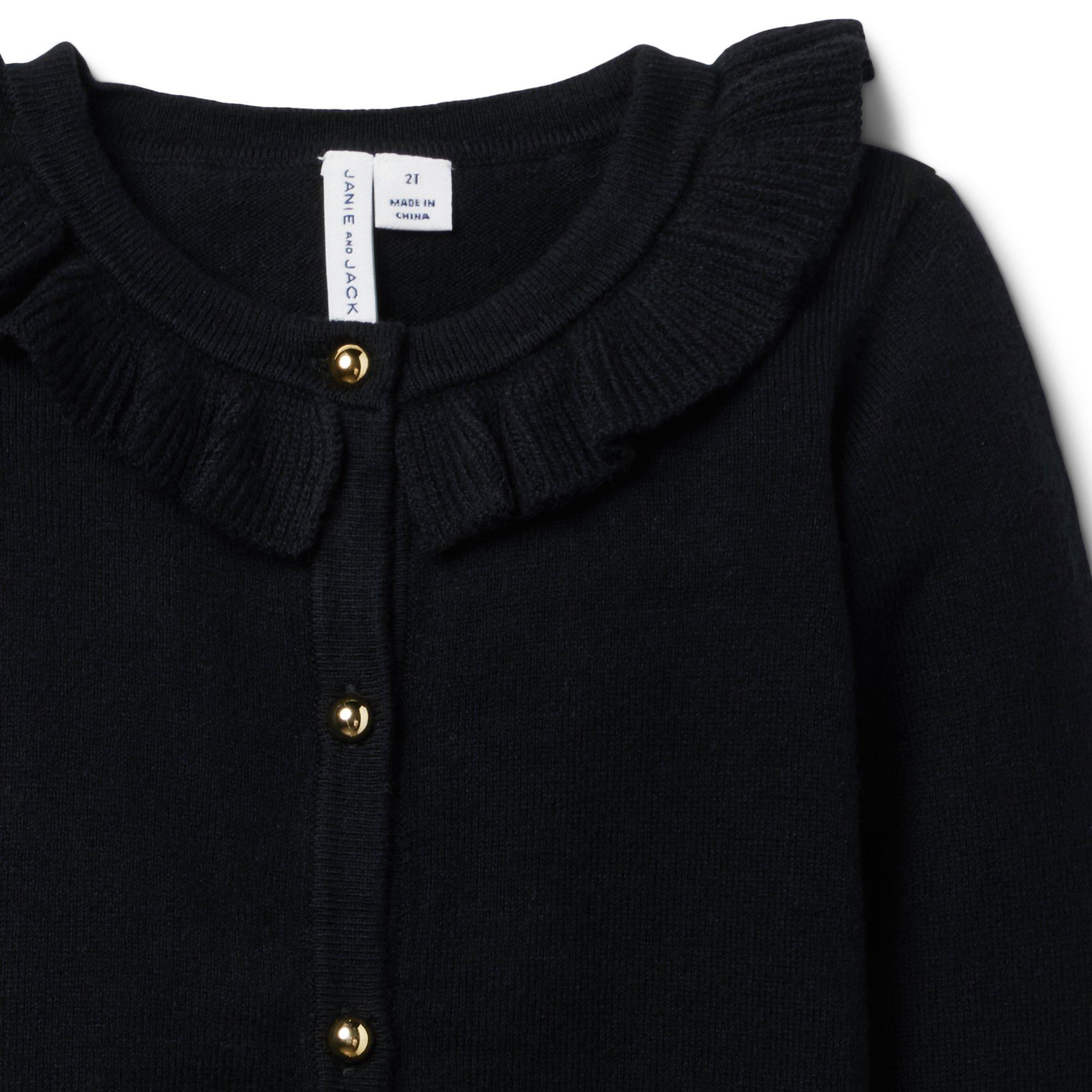 The Ruffle Collar Cardigan image number 2