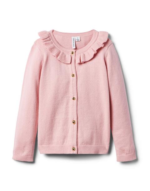 The Ruffle Collar Cardigan