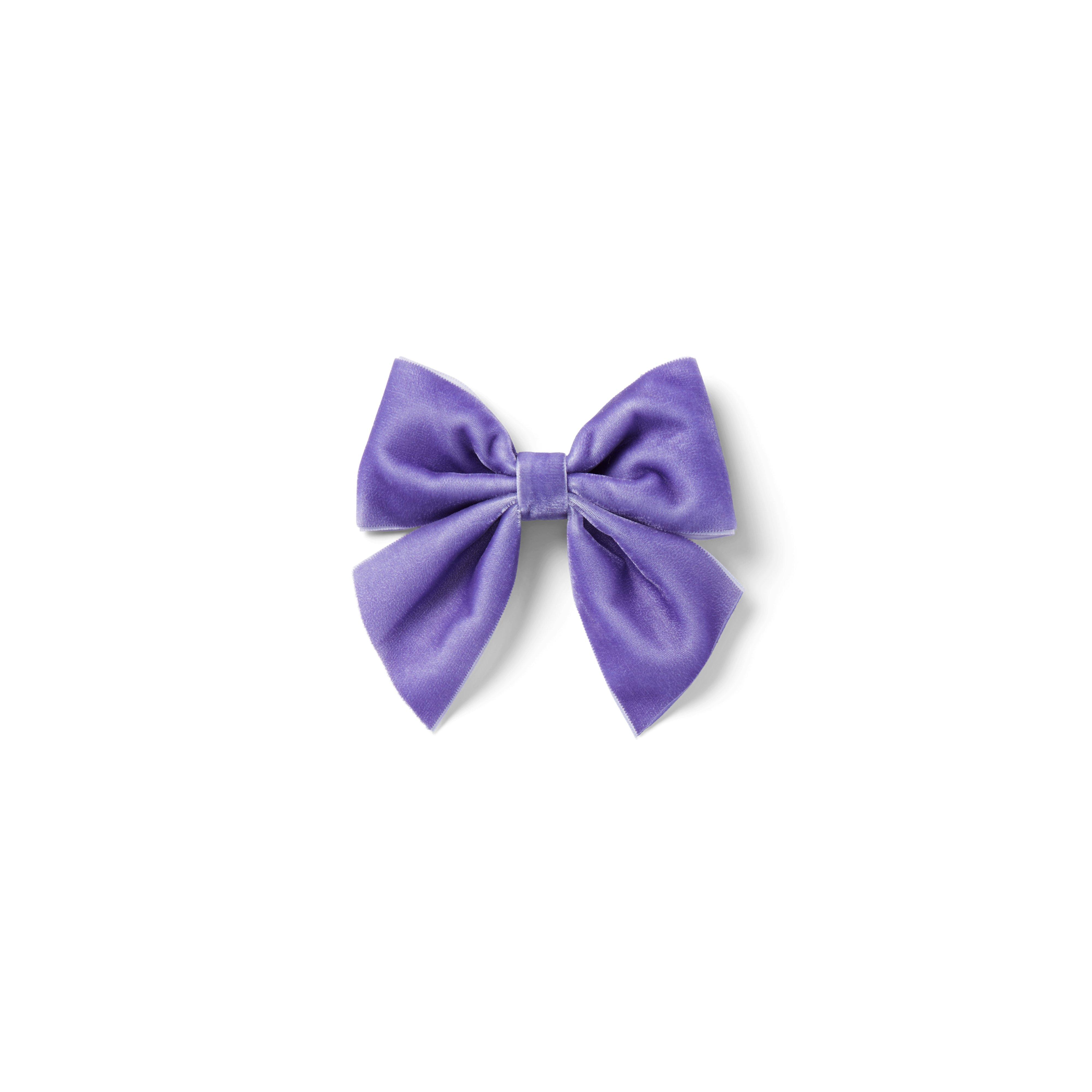 Velvet Bow Barrette