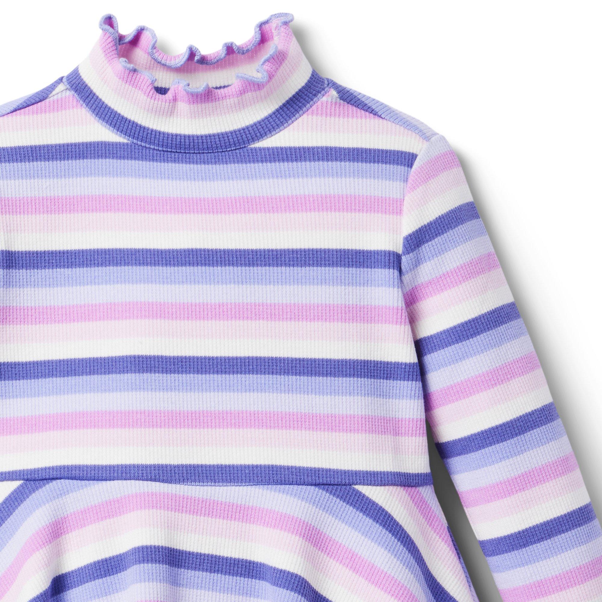 Striped Ribbed Dress image number 3