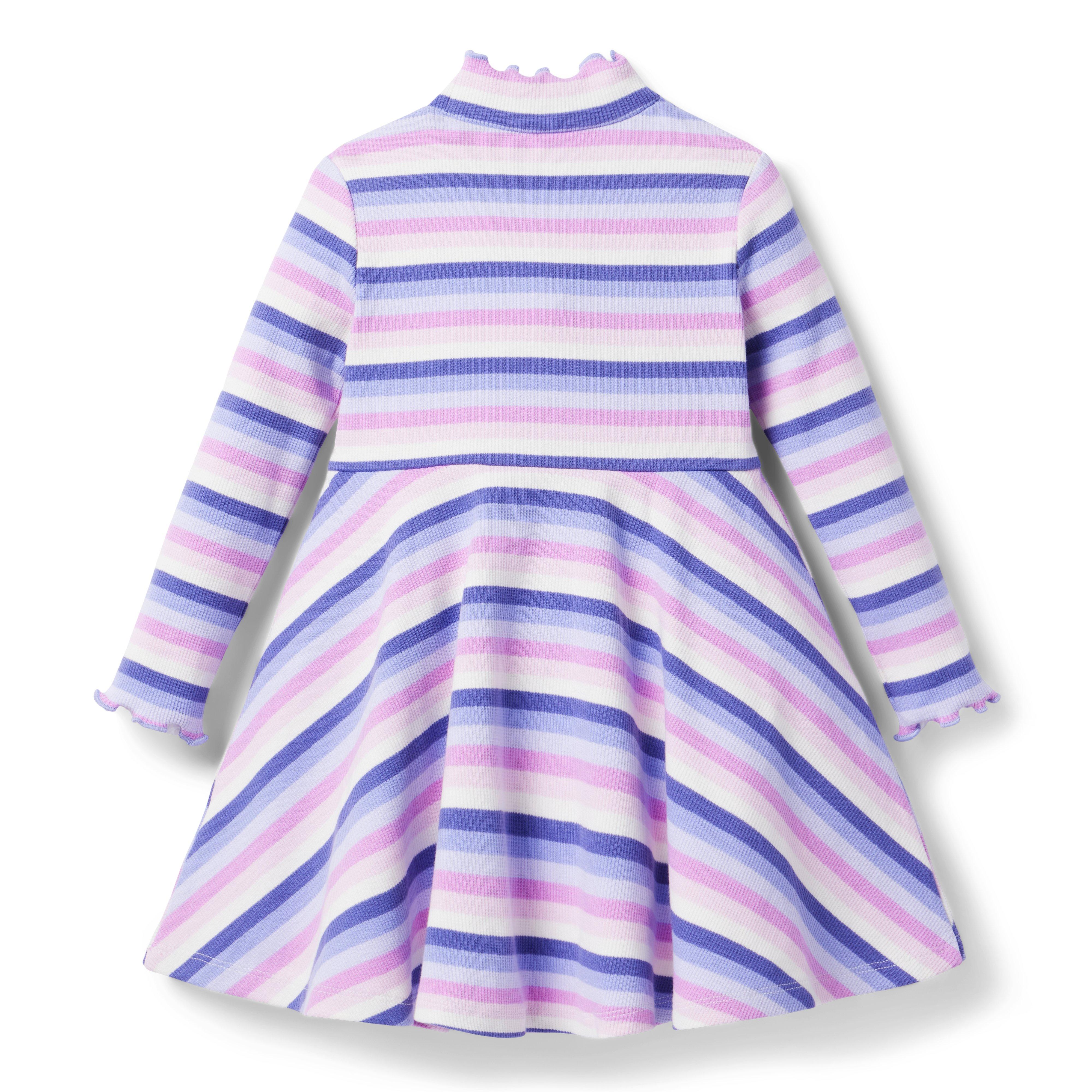 Striped Ribbed Dress image number 1