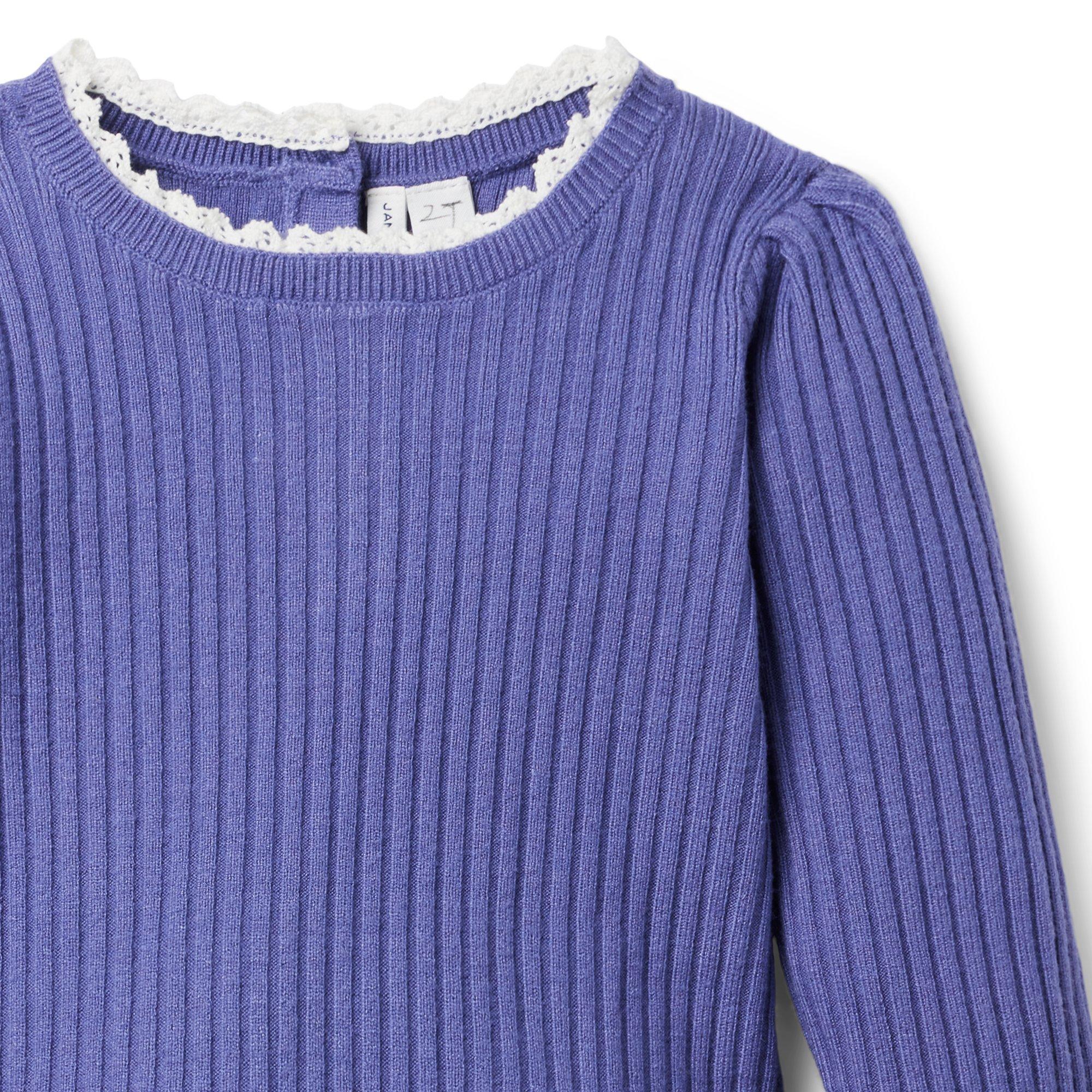 Ribbed Peplum Sweater image number 2