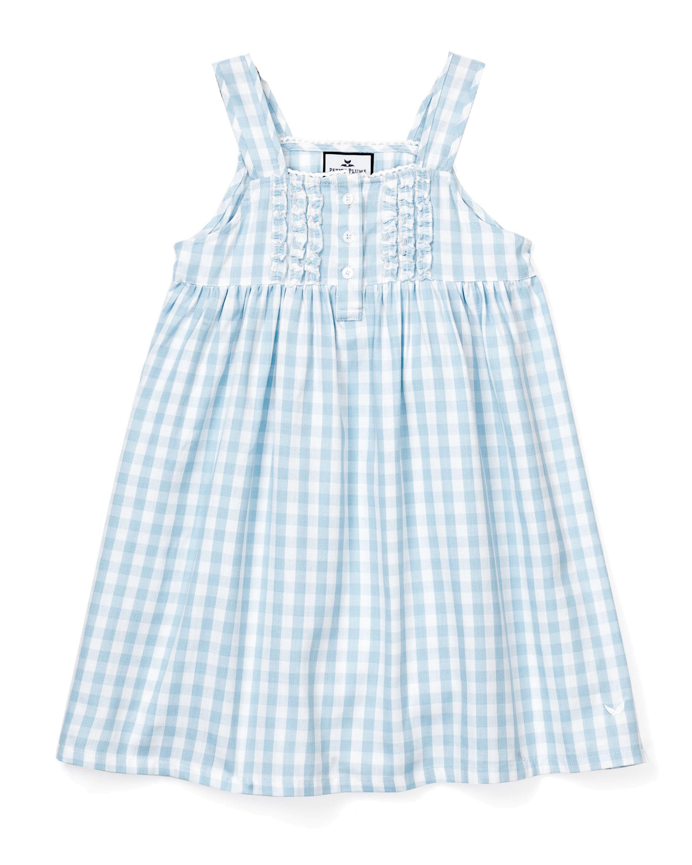 Petite Plume Gingham Charlotte Nightgown image number 0