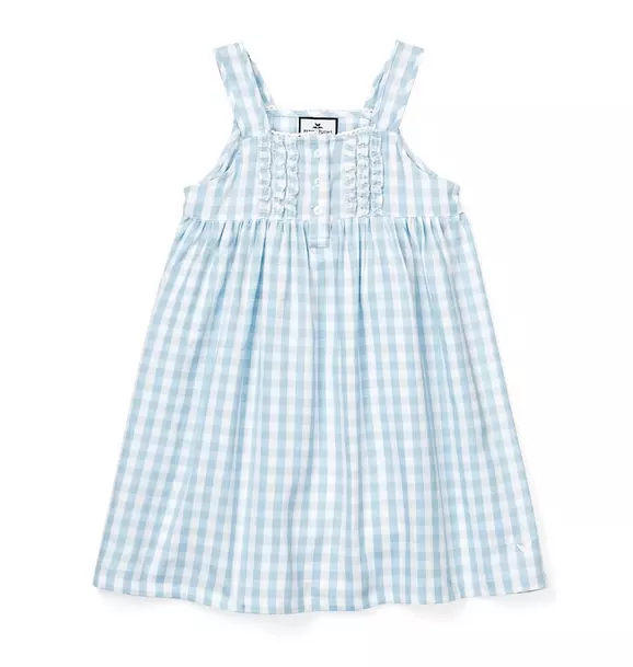 Petite Plume Gingham Charlotte Nightgown image number 0