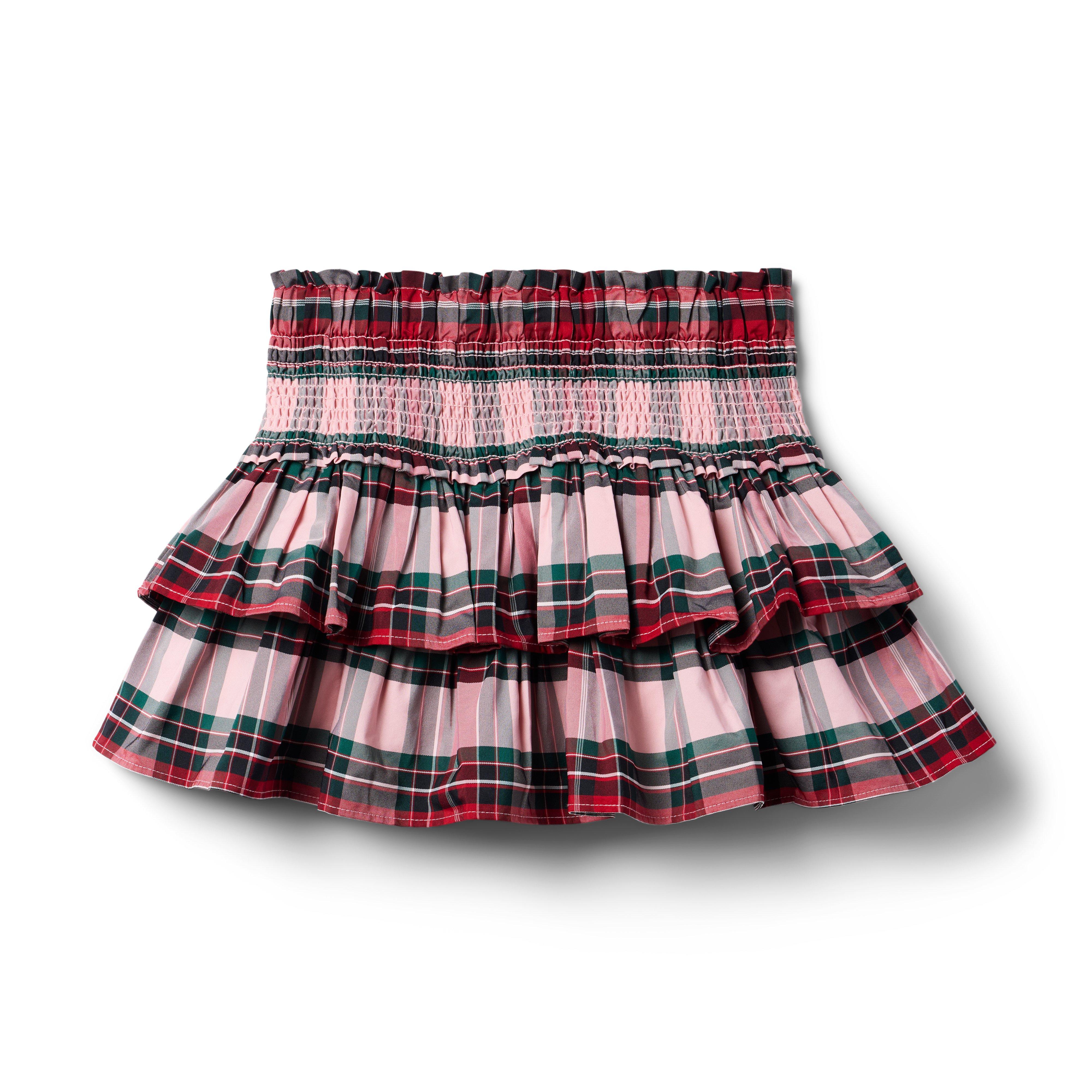 American Girl® x Janie and Jack Holiday Plaid Skirt image number 0