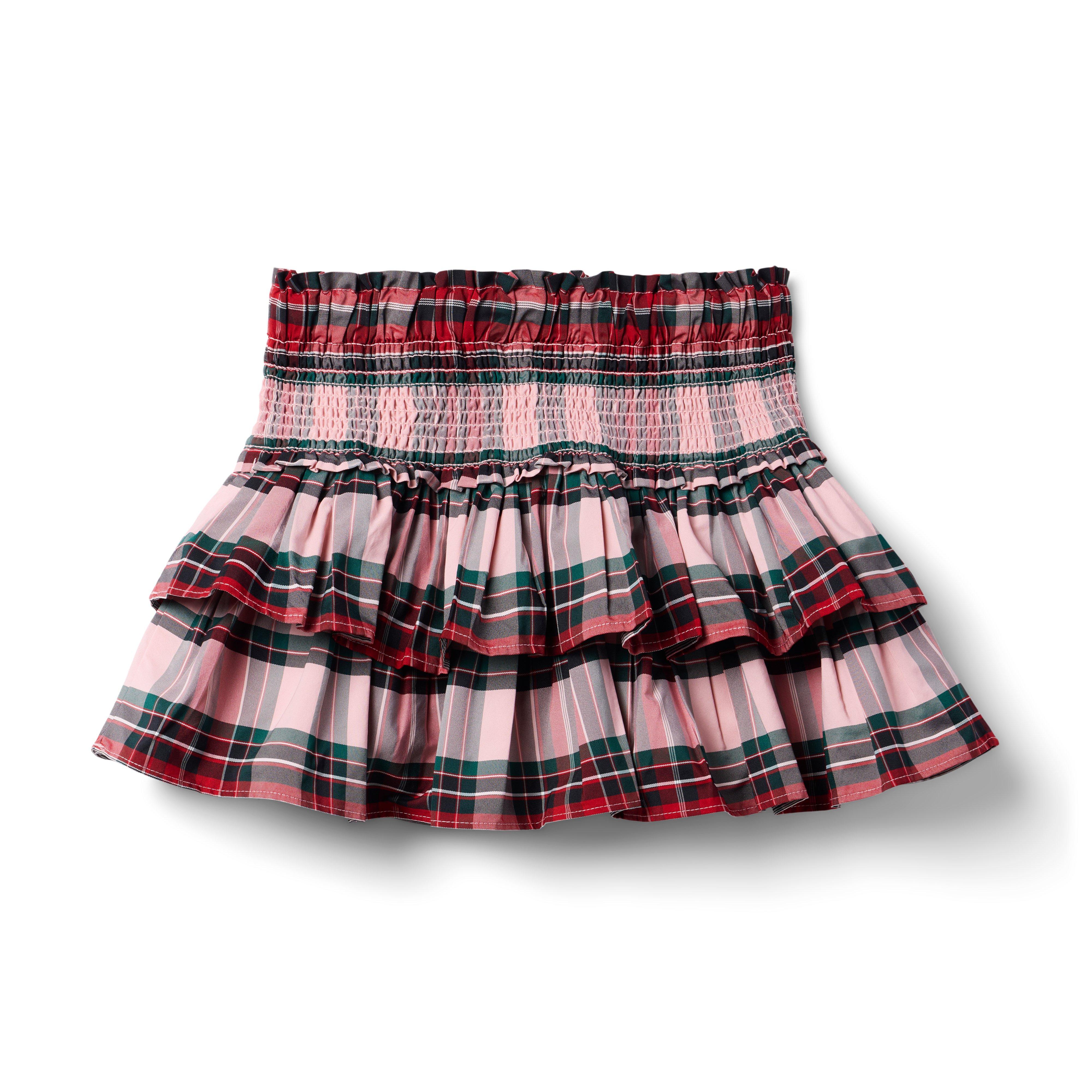 American Girl® x Janie and Jack Holiday Plaid Skirt image number 2