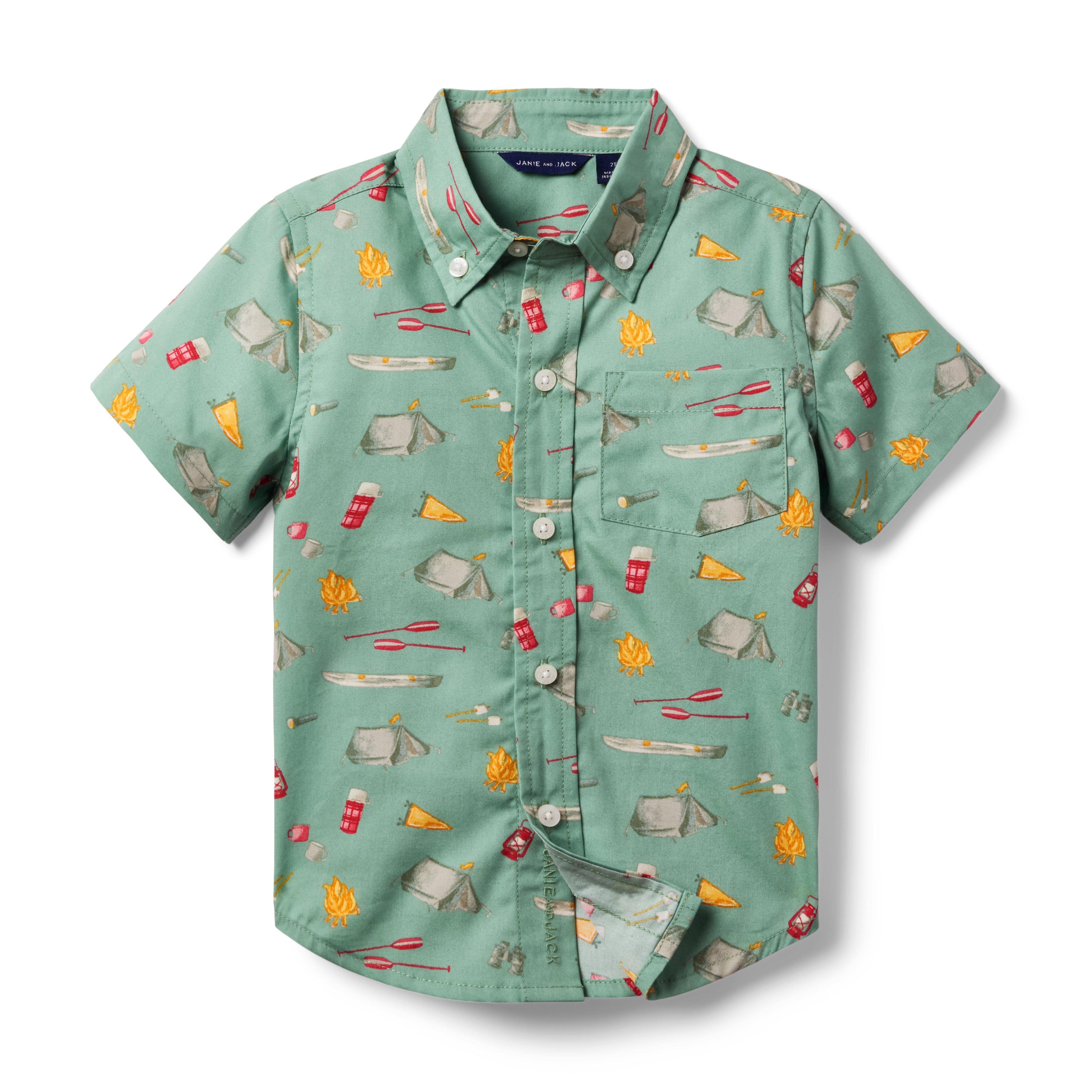 Camp Icon Linen-Cotton Shirt image number 0