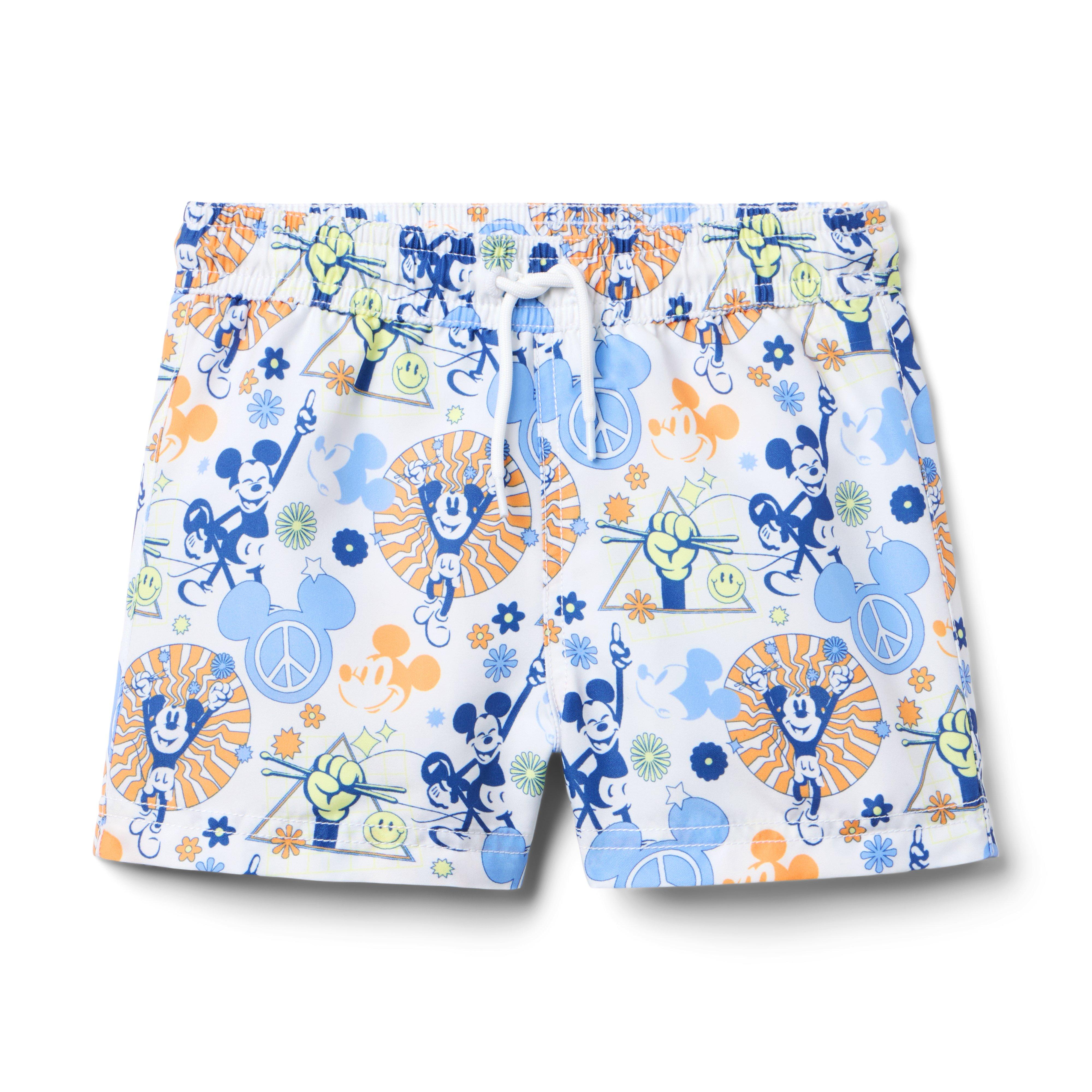 Disney Mickey Mouse Recycled Peace Swim Trunk   image number 0