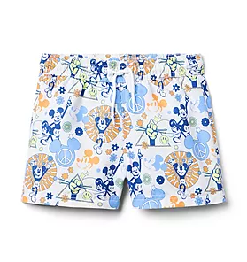 Disney Mickey Mouse Recycled Peace Swim Trunk  