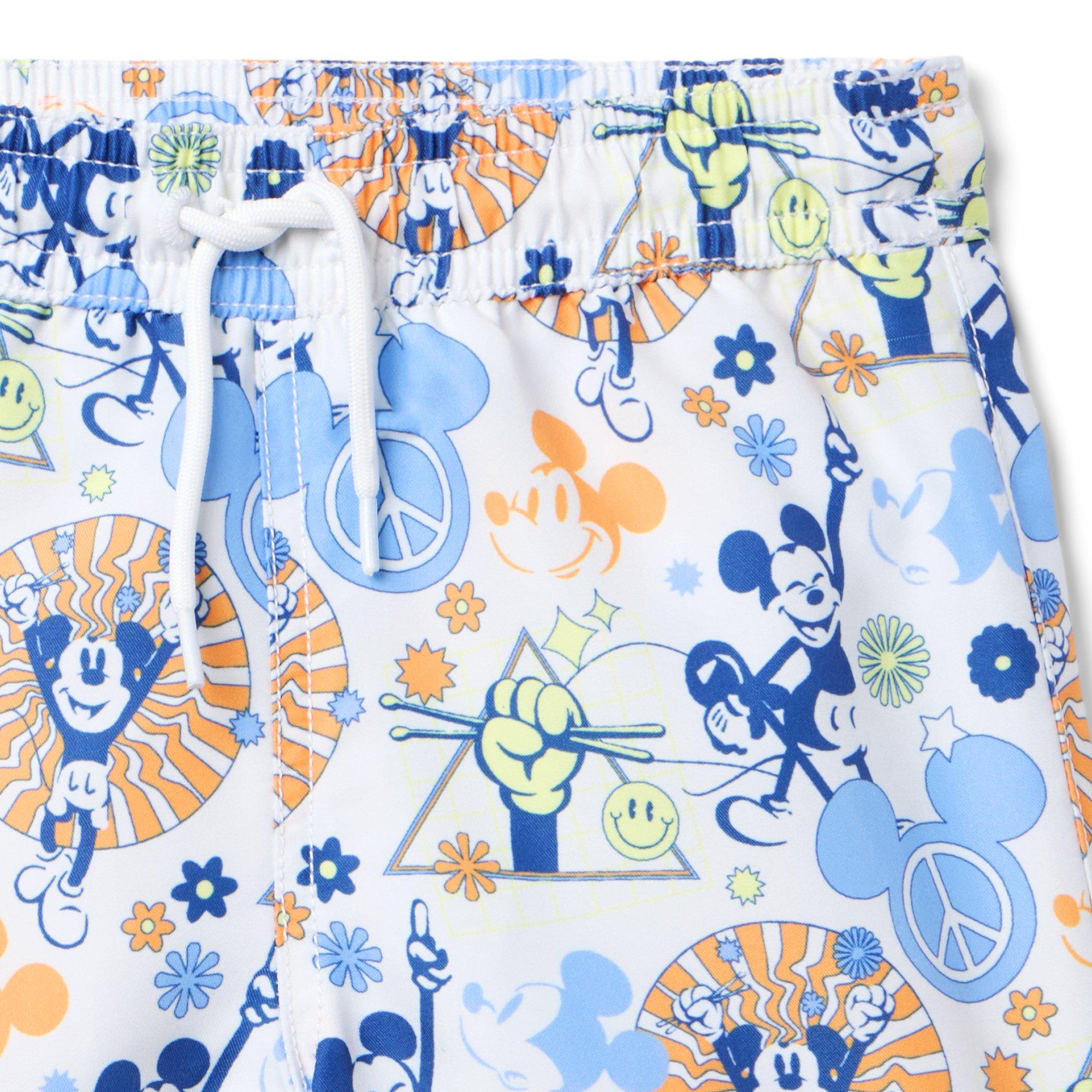 Disney Mickey Mouse Recycled Peace Swim Trunk   image number 1