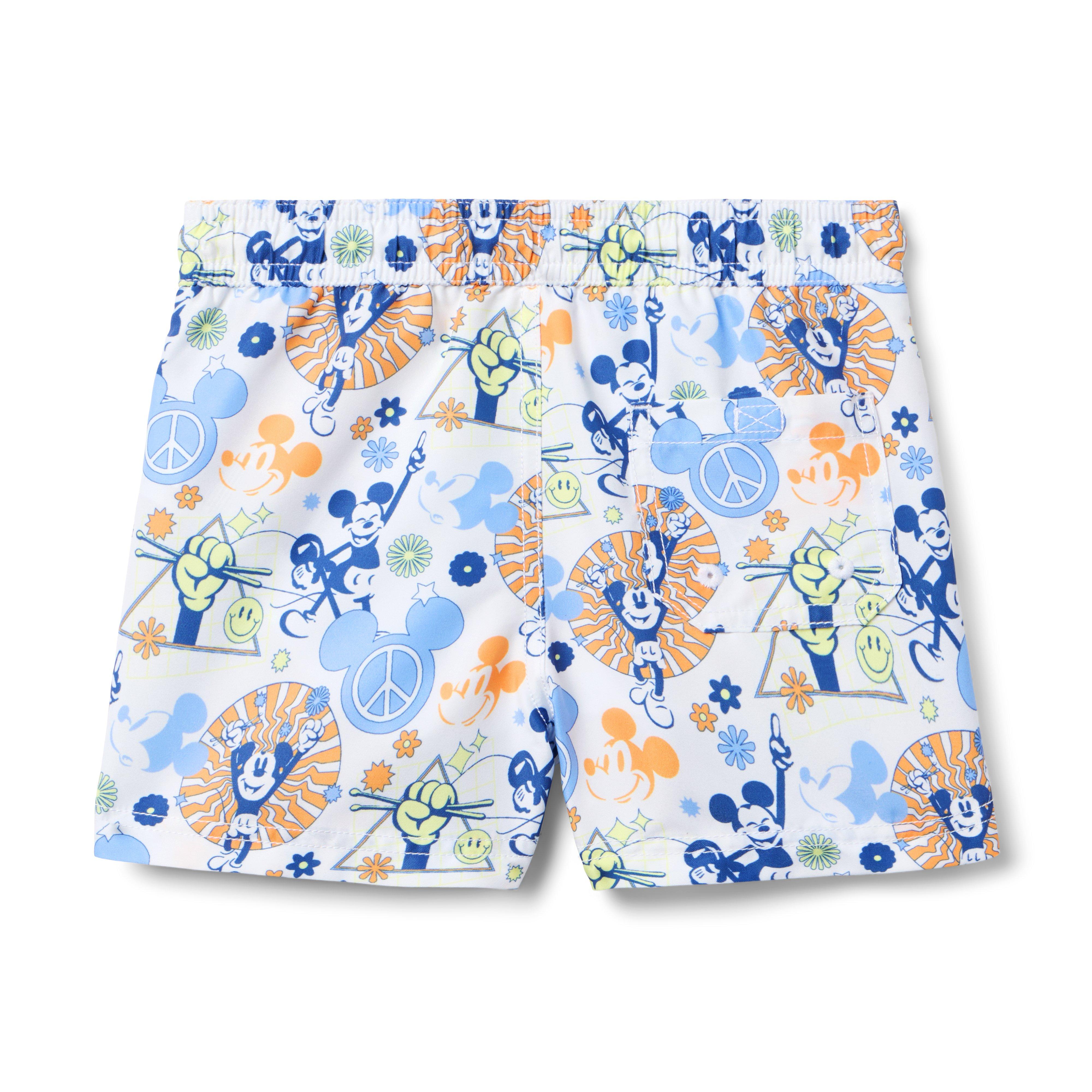 Disney Mickey Mouse Recycled Peace Swim Trunk   image number 2