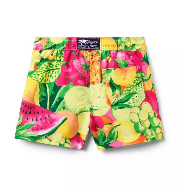 Recycled Fruit Swim Trunk image number 1