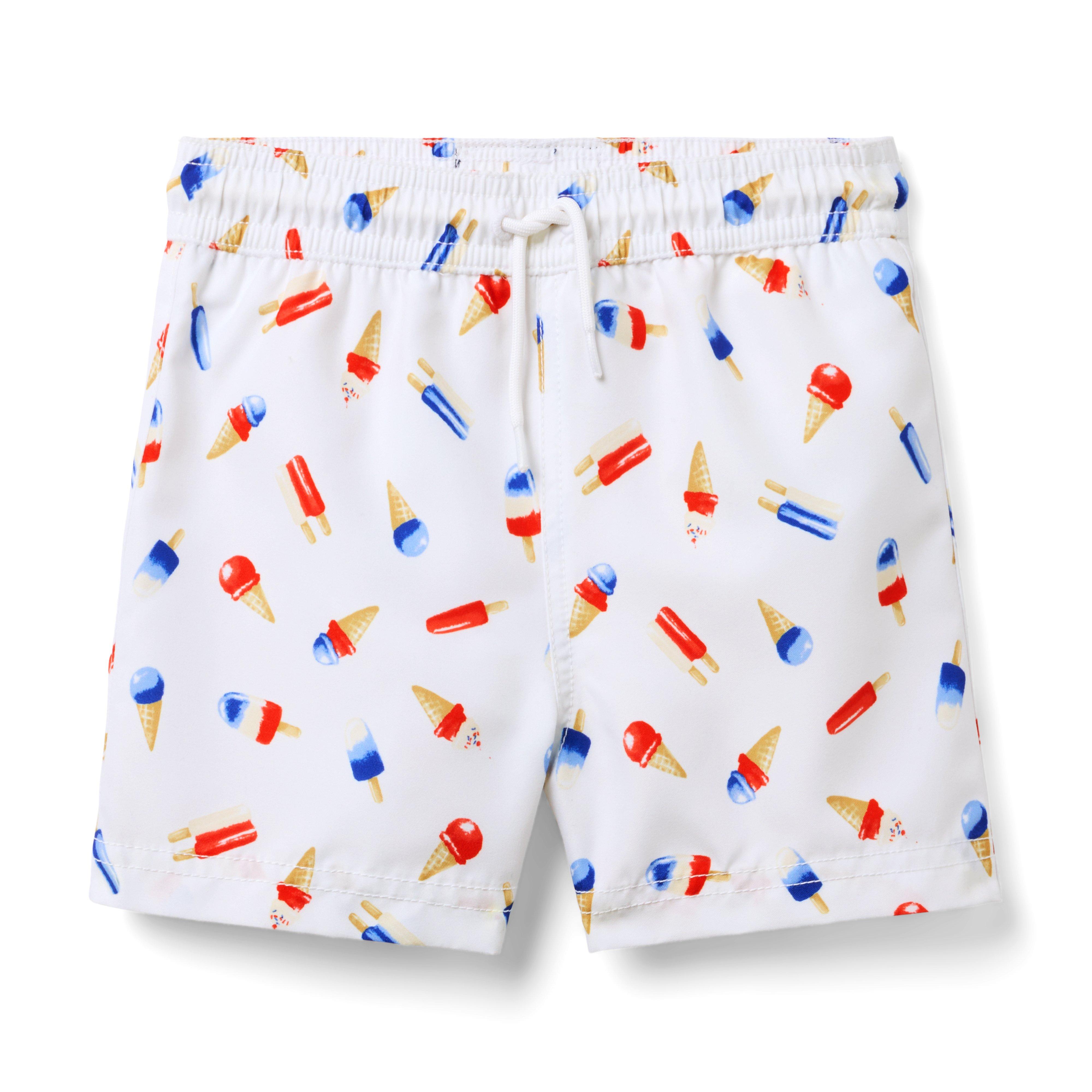 Ice cream swim trunks on sale