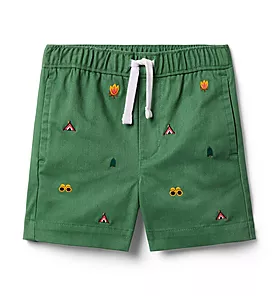 Camp Icon Twill Pull-On Short