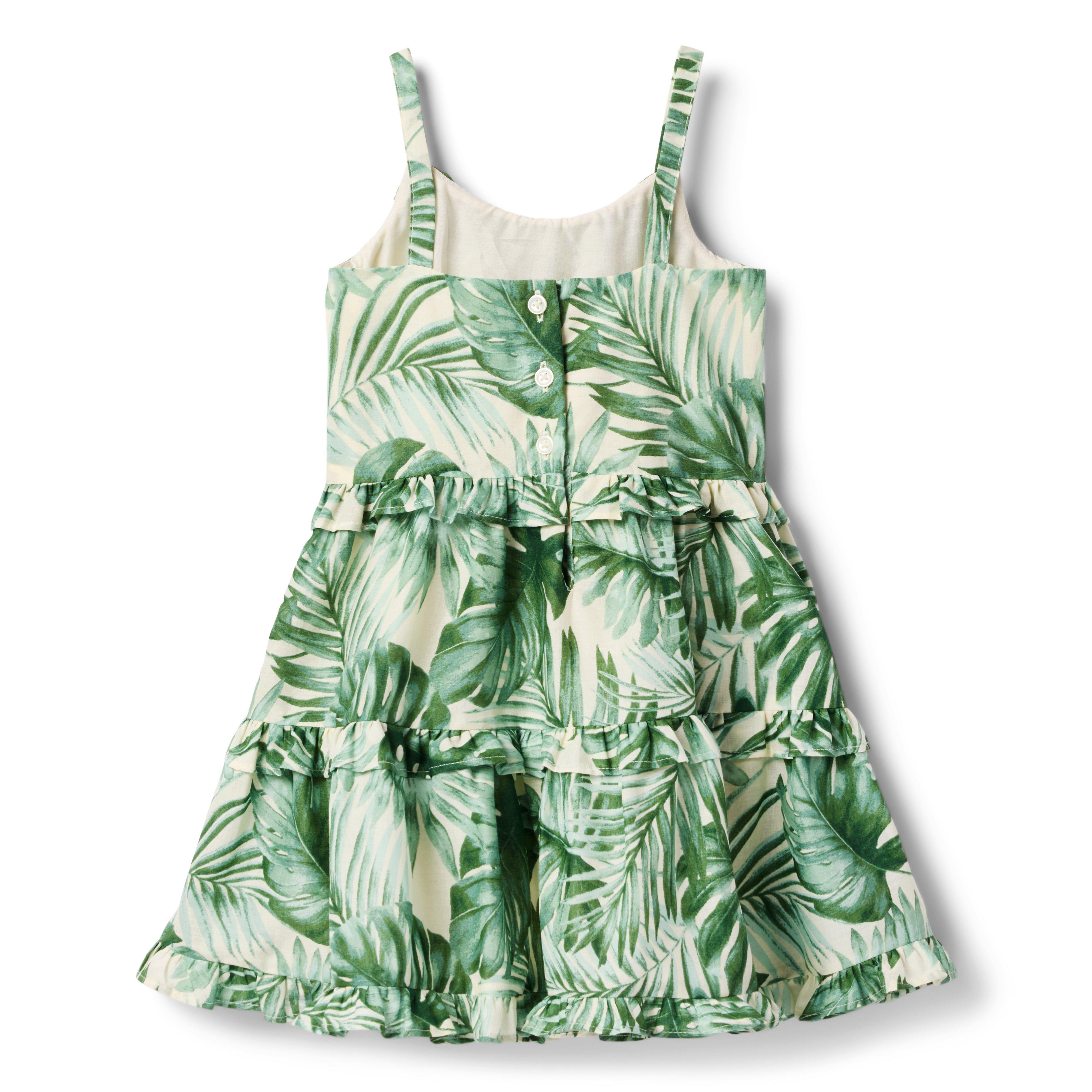 Palm Tiered Sundress image number 1
