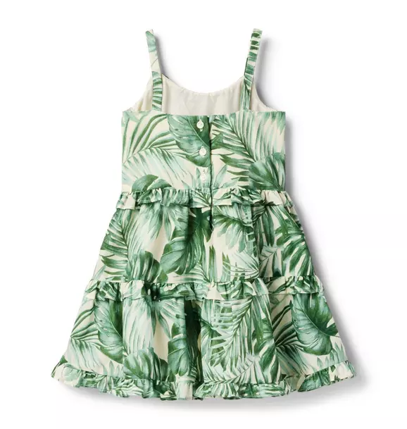 Palm Tiered Sundress image number 1