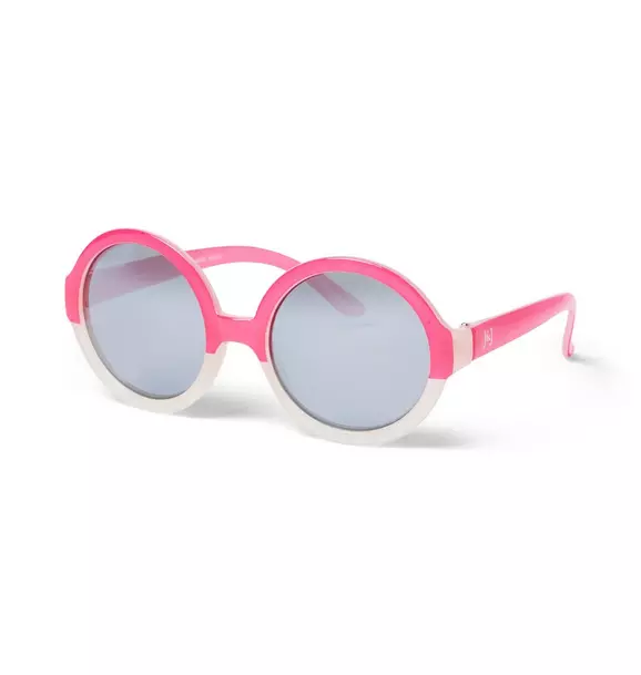 Colorblocked Round Sunglasses image number 0
