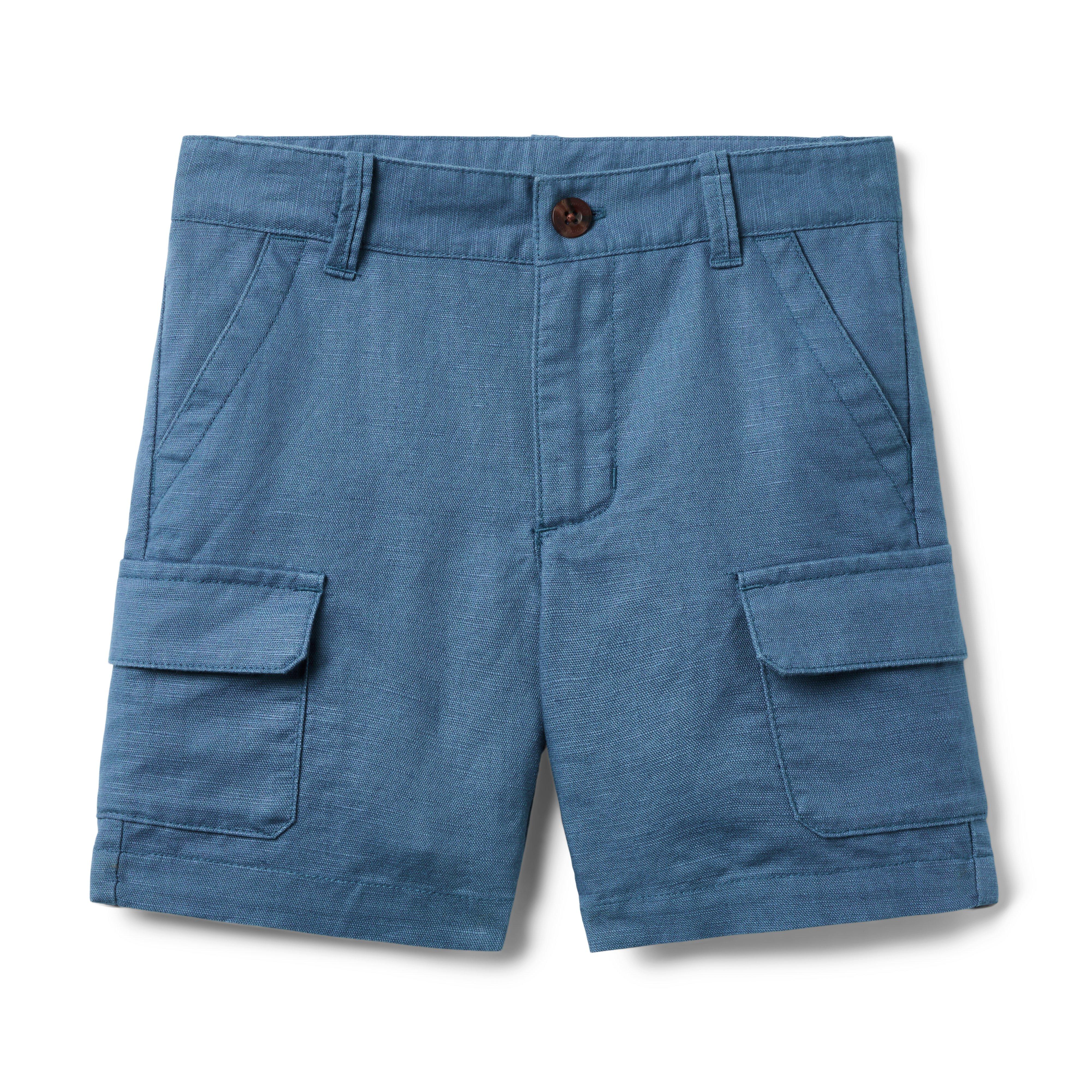 Linen-Cotton Cargo Pocket Short image number 0