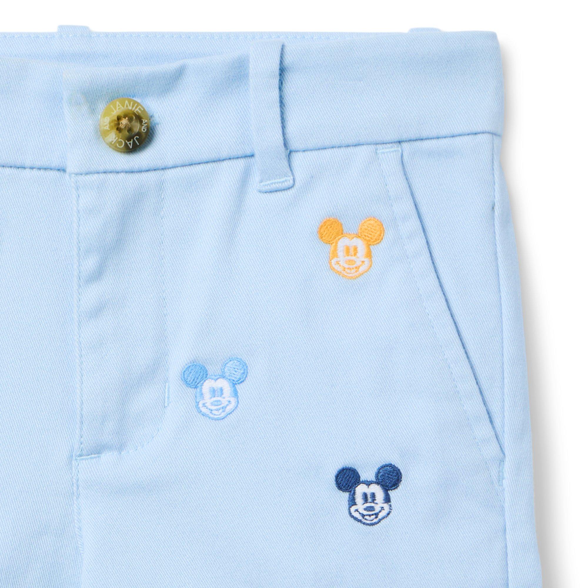 Disney Mickey Mouse Embroidered Twill Short image number 1