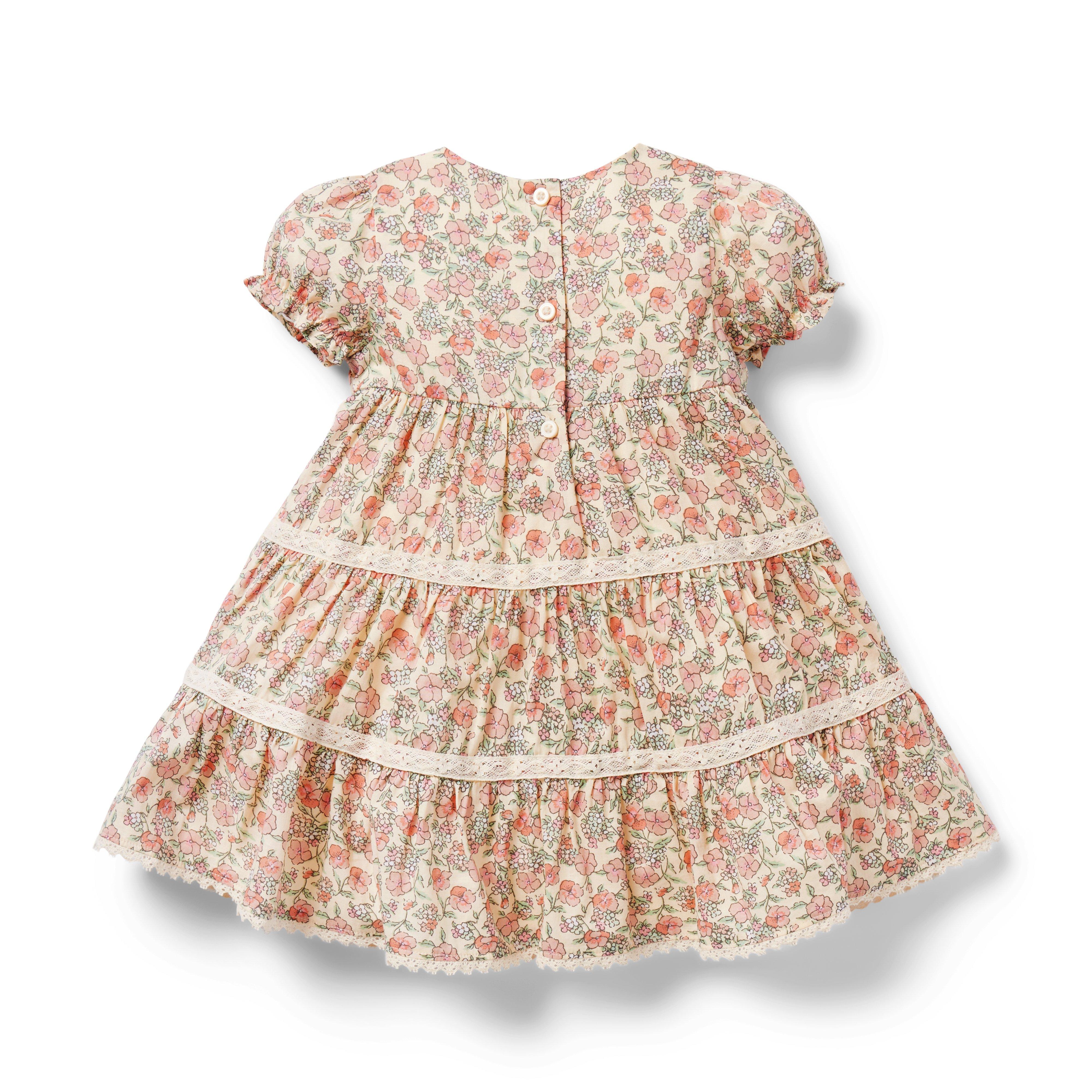 Baby Ditsy Floral Puff Sleeve Dress image number 1