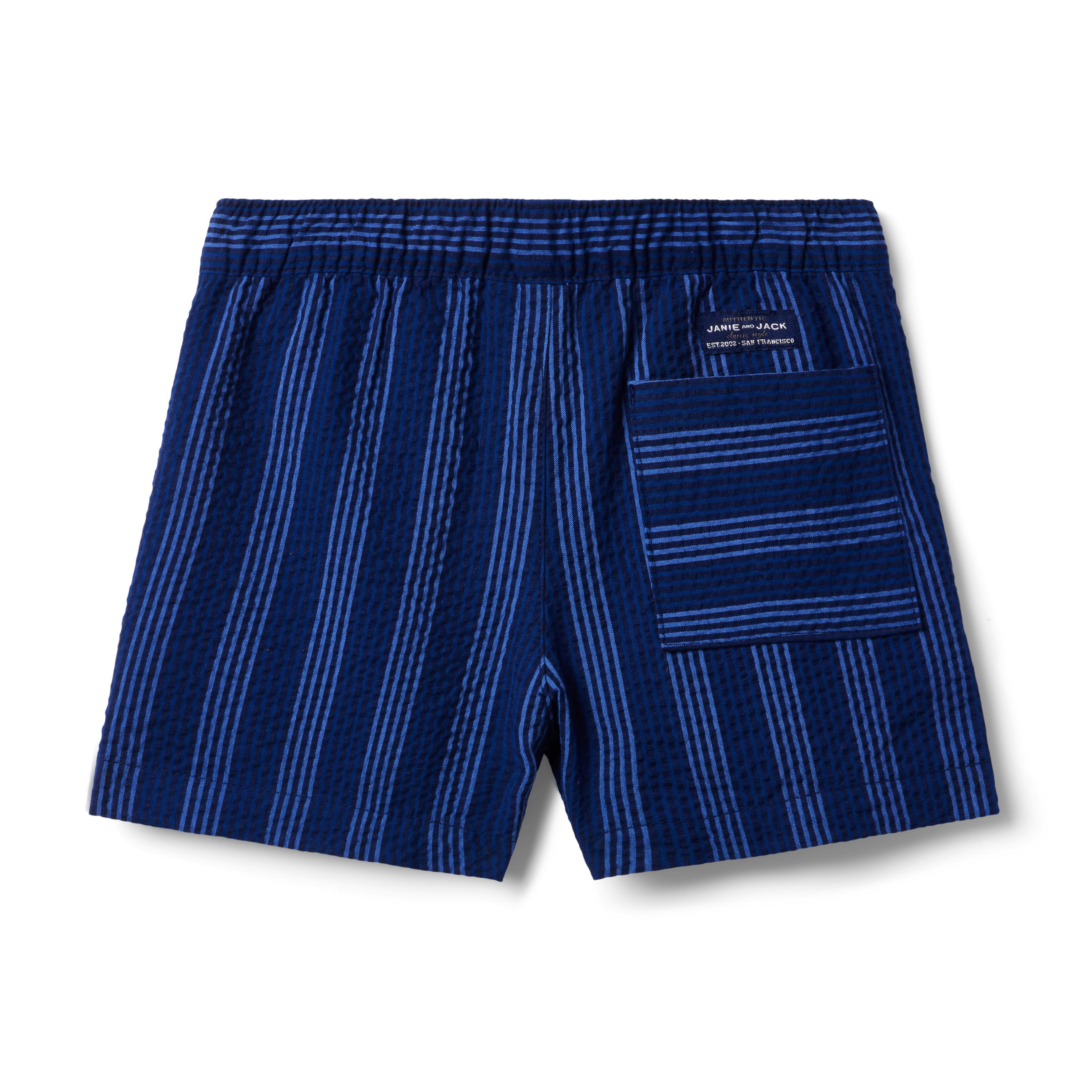 Boy Navy Stripe THE SHORTEST SHORT by Janie and Jack