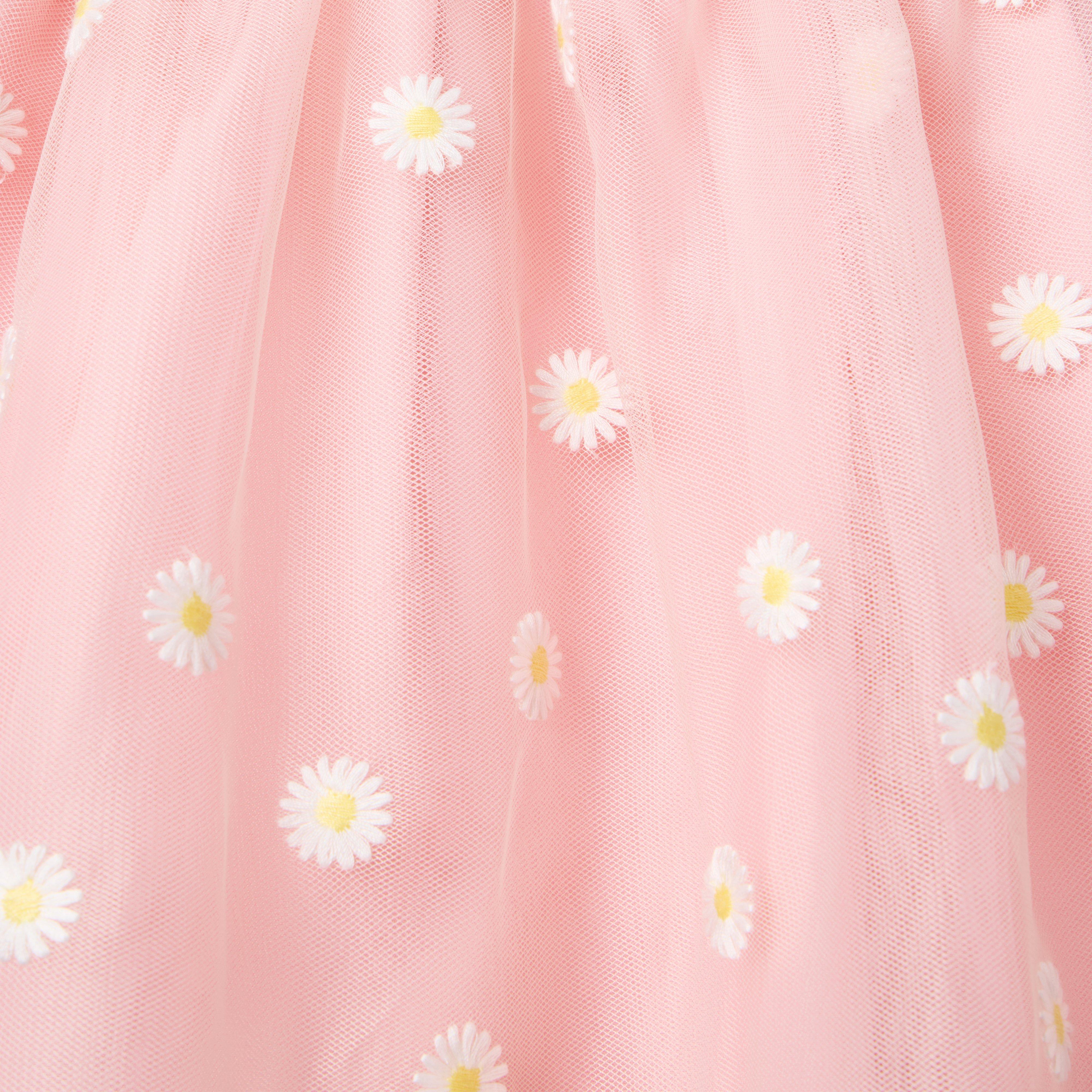Embroidered Daisy Tulle Dress image number 2