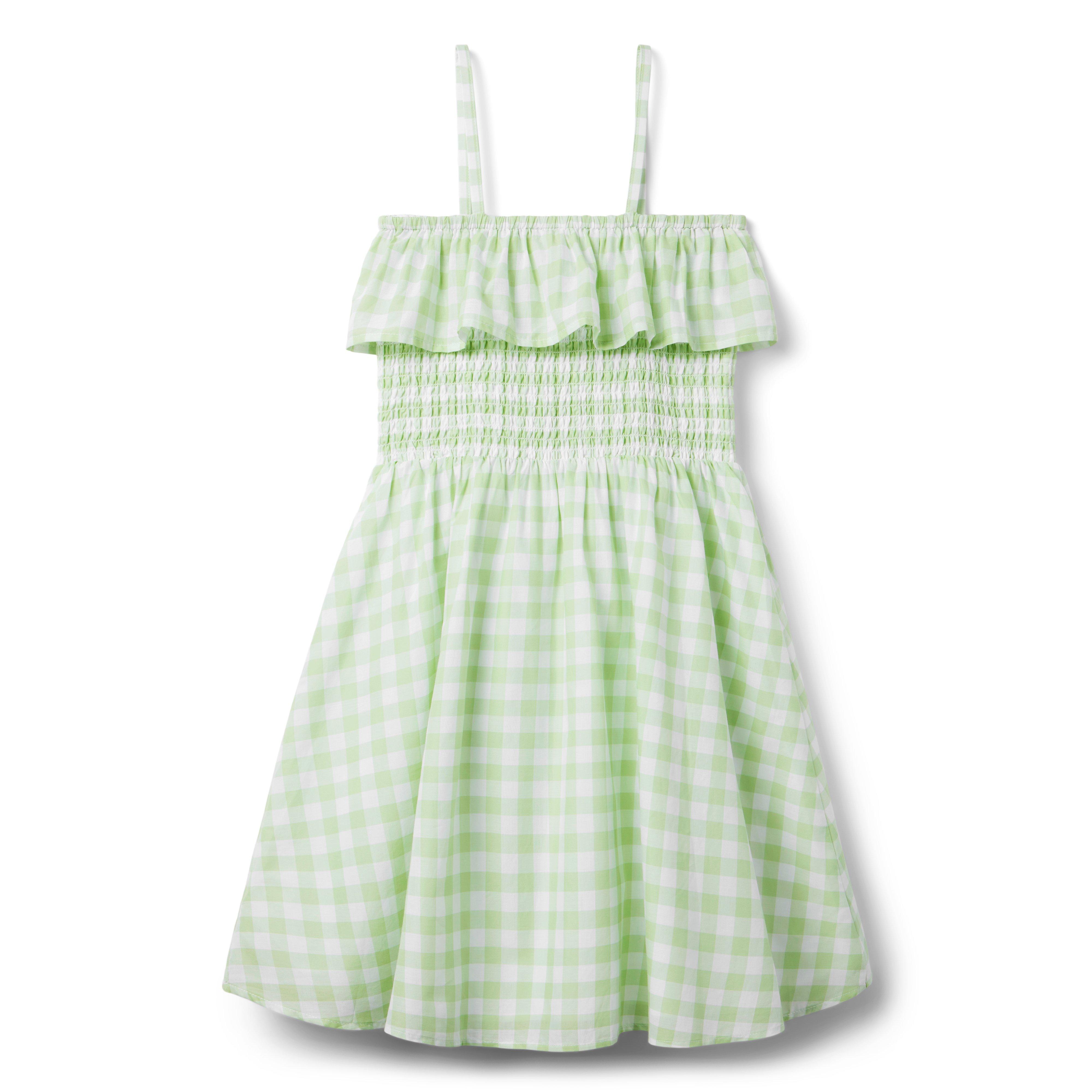 Gingham Ruffle Dress image number 1