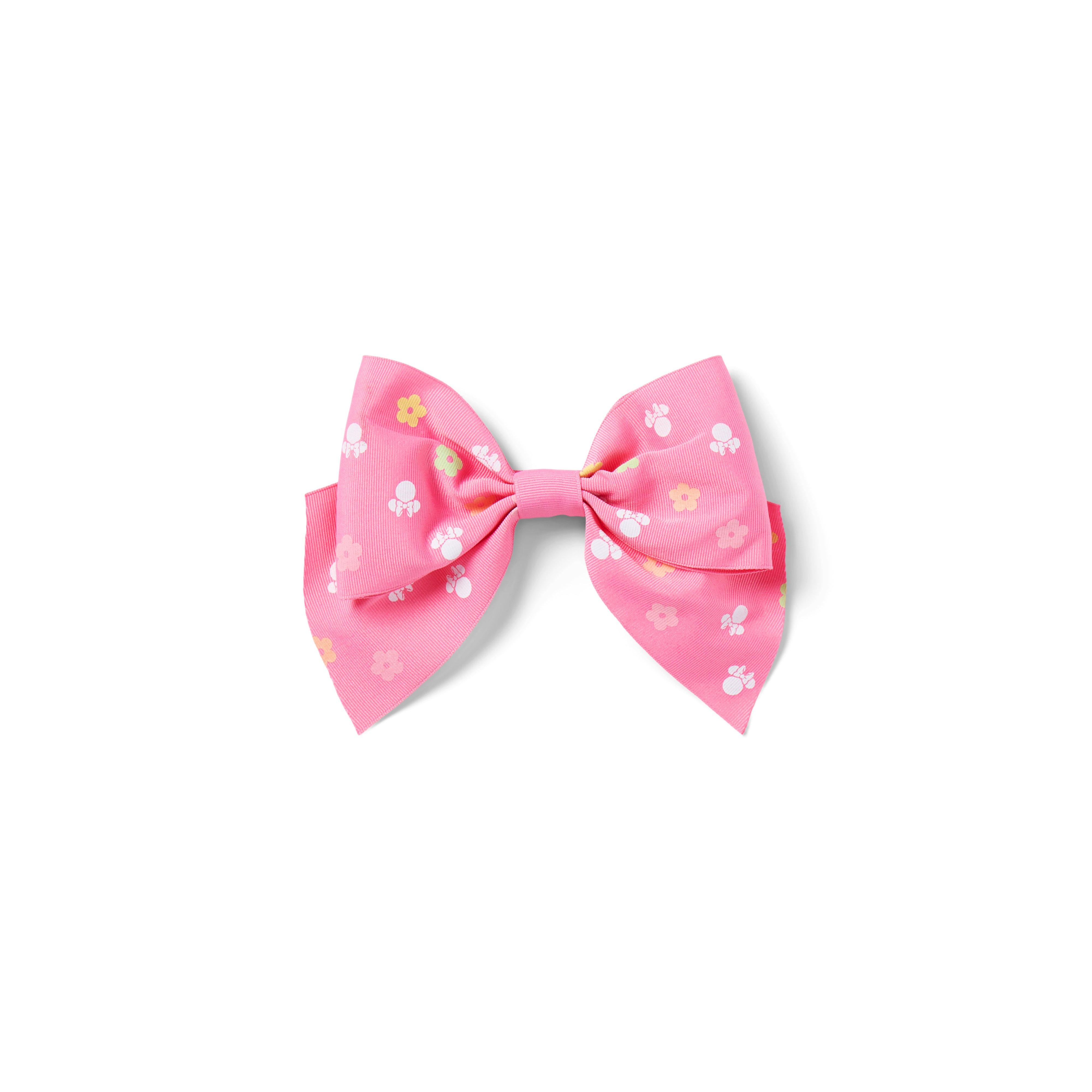 Disney Minnie Mouse Flower Bow Barrette image number 0