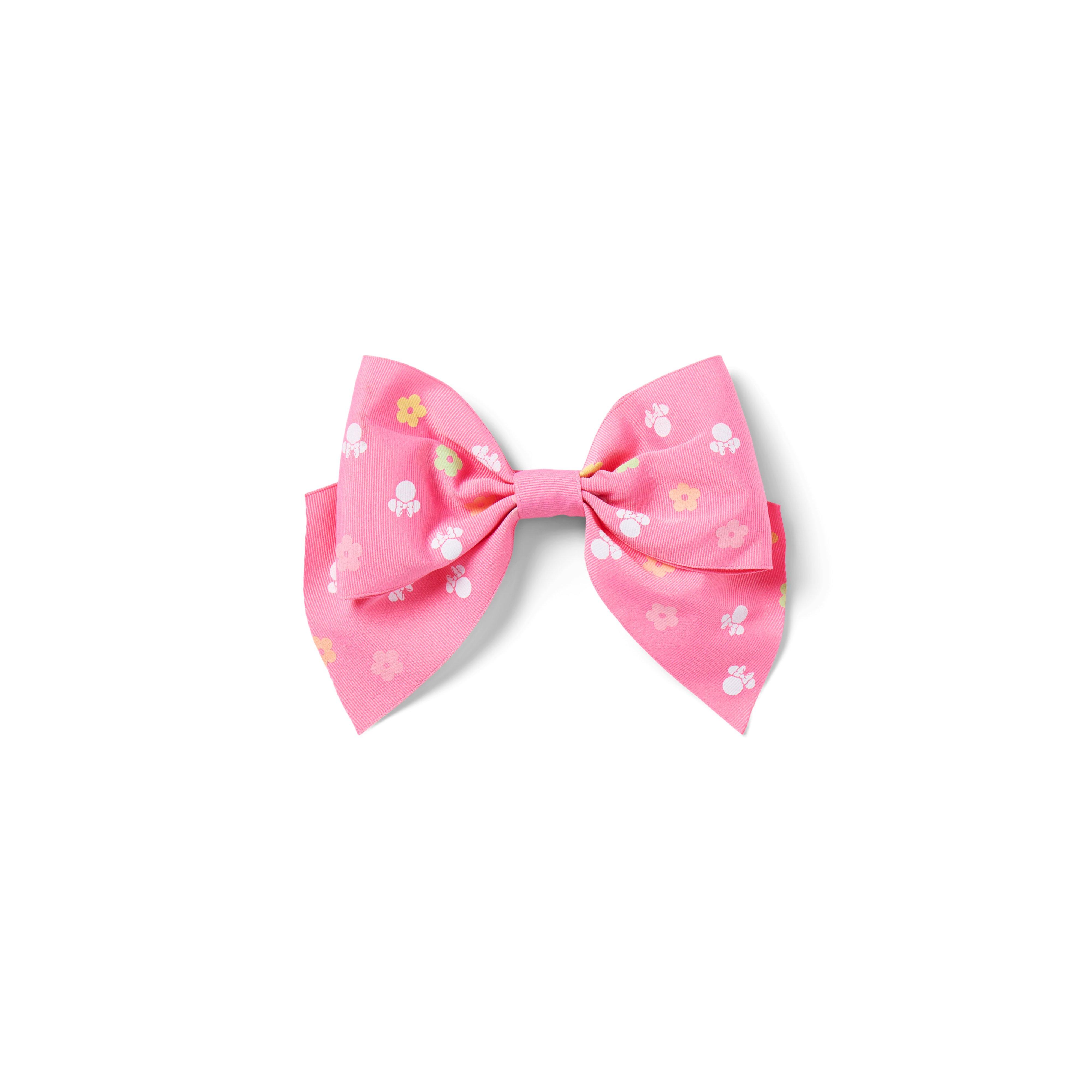Disney Minnie Mouse Flower Bow Barrette image number 0
