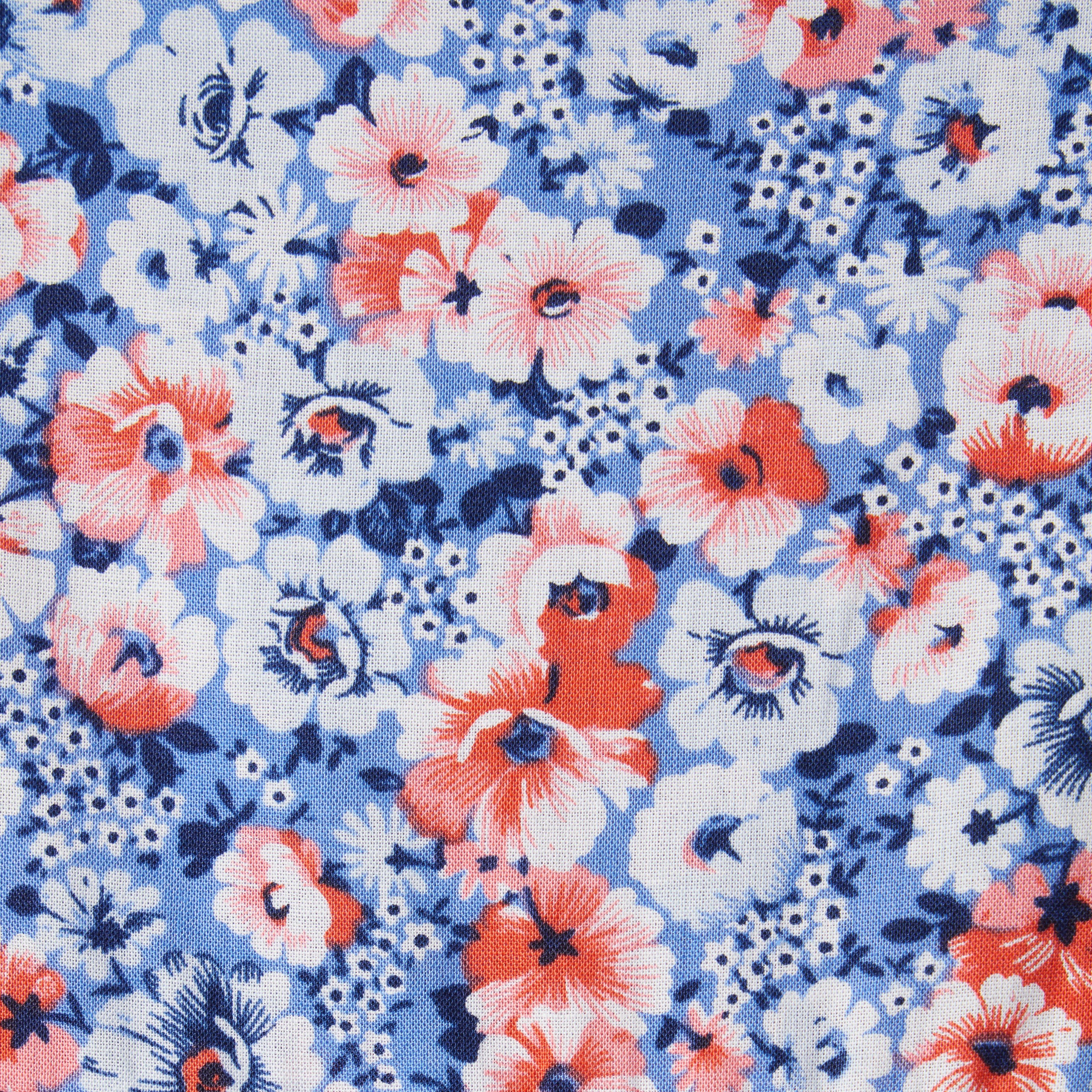 Floral Bow Barrette image number 1