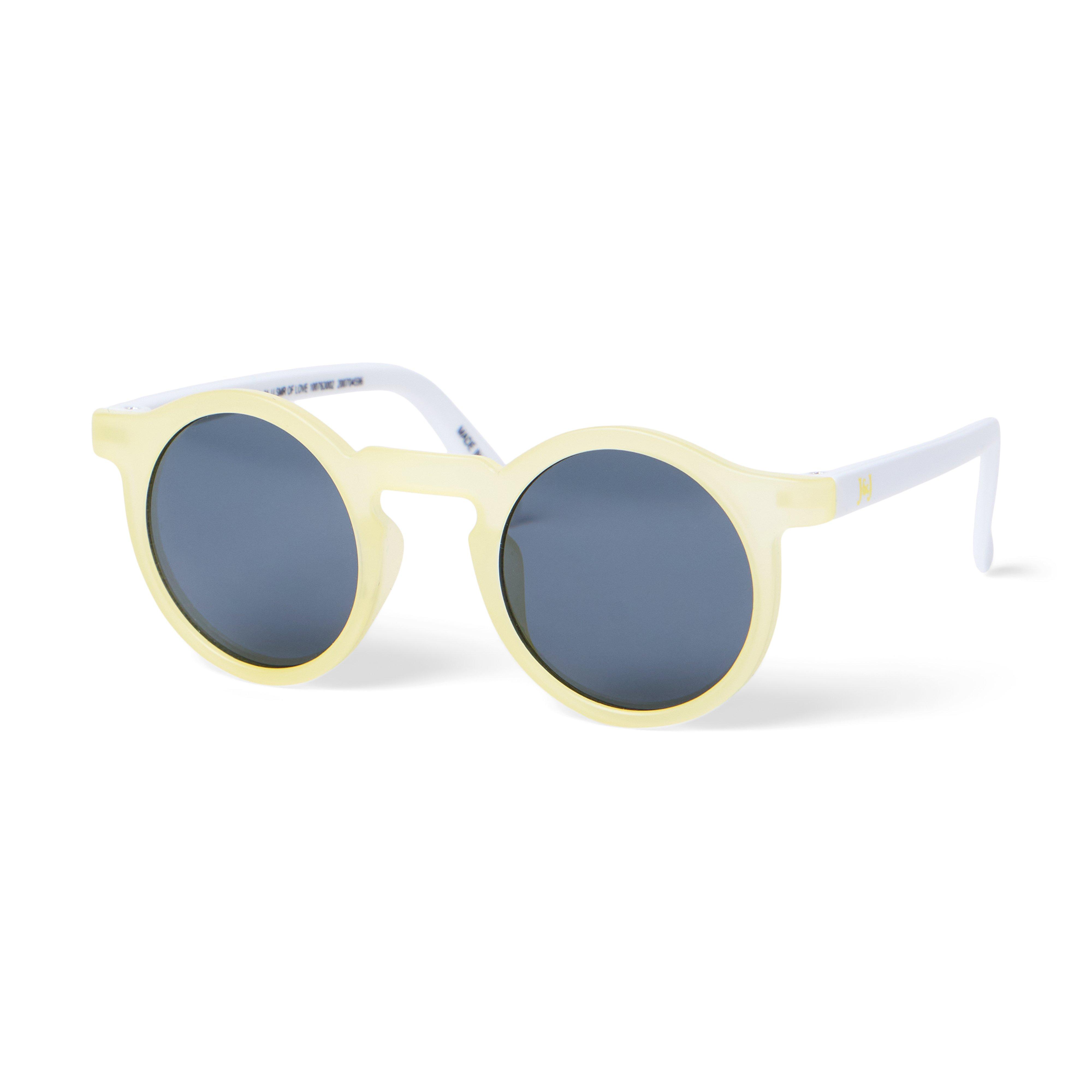 Boy Pale Yellow Round Sunglasses By Janie And Jack 9962