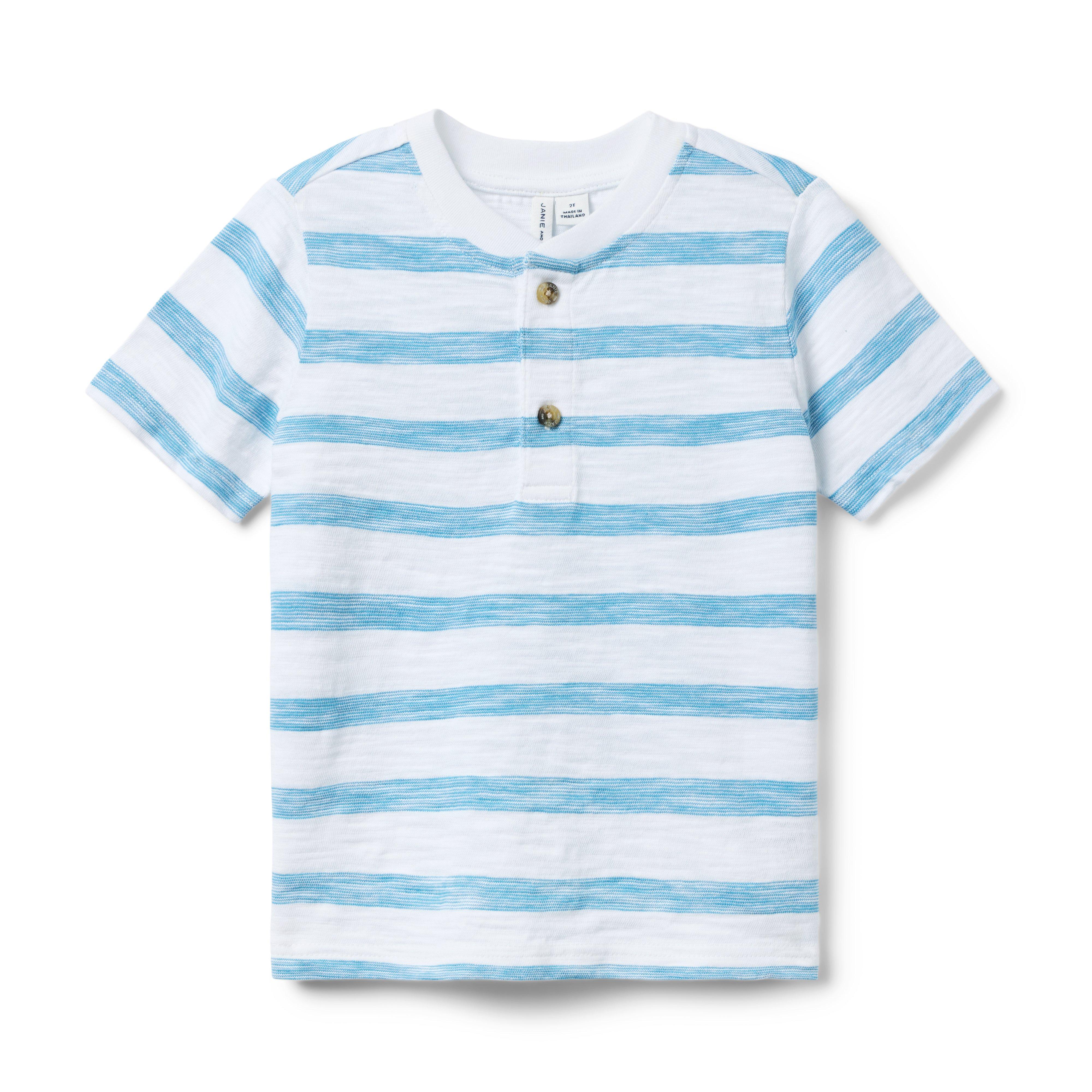 The Striped Slub Henley