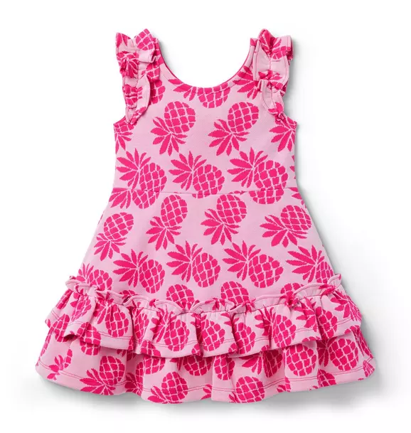Pineapple Jacquard Dress image number 0