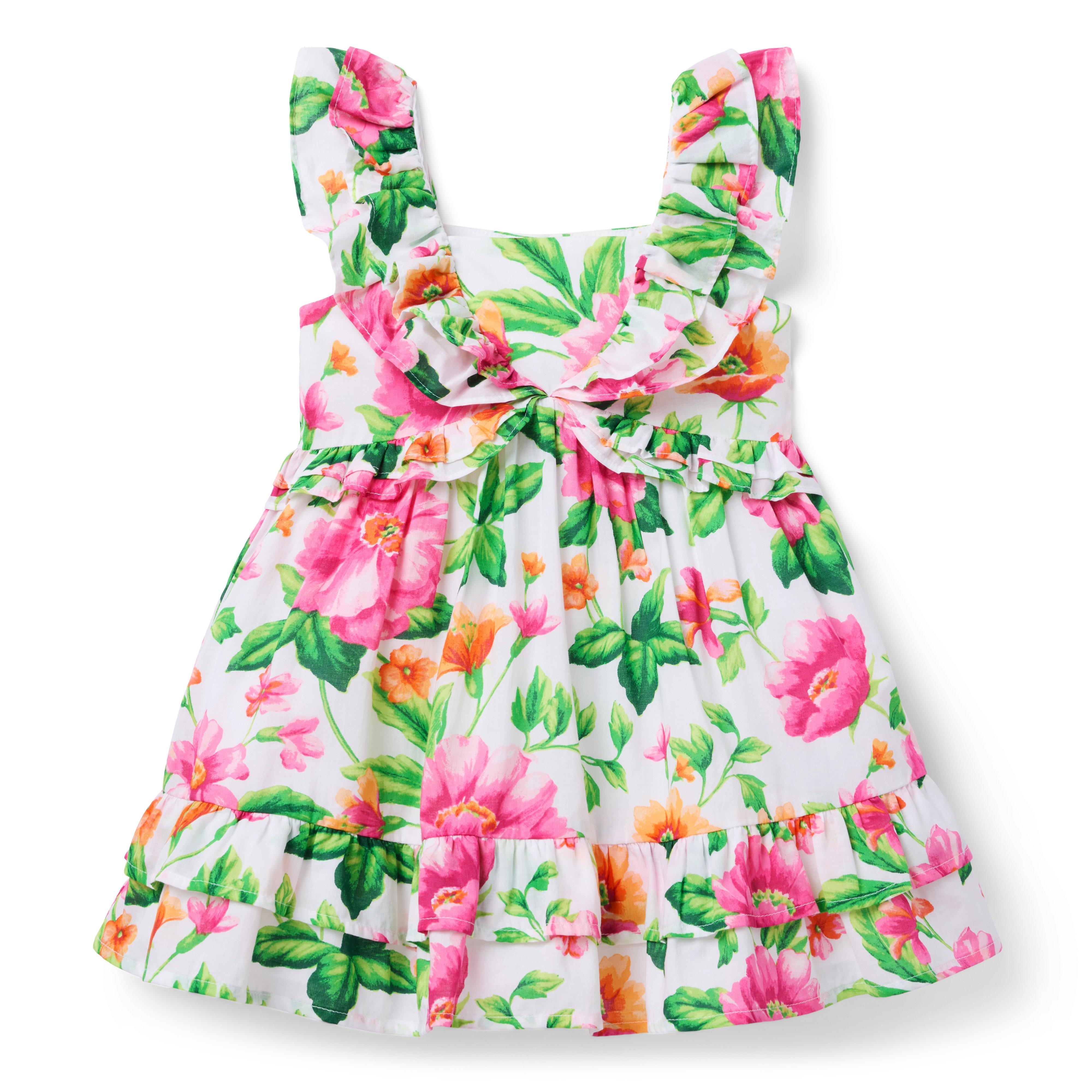 Floral Ruffle Dress