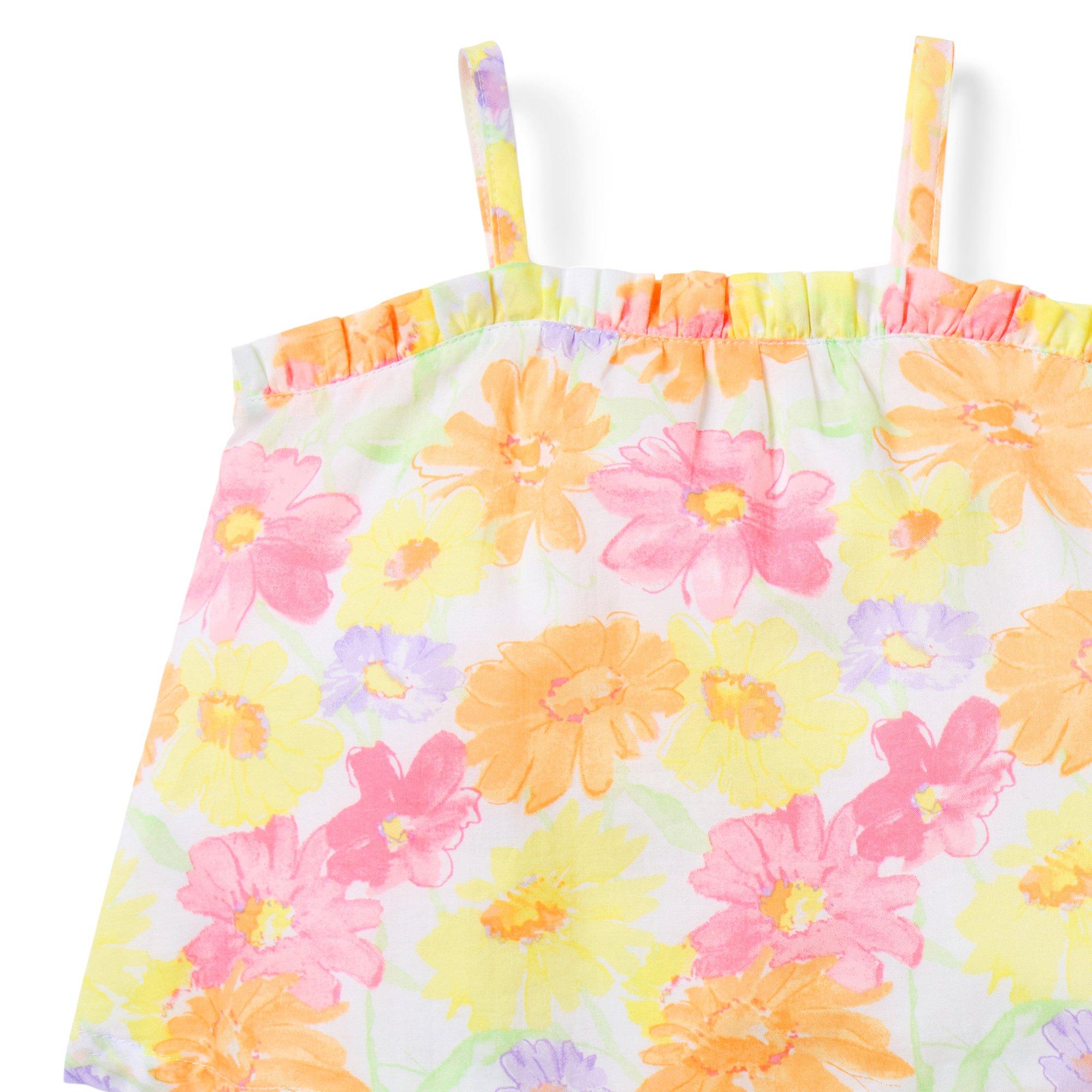 Baby Floral Ruffle Matching Set image number 2